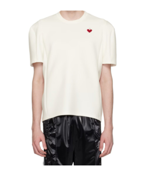 Doublet Motif-embroidered Jersey T-shirt In White