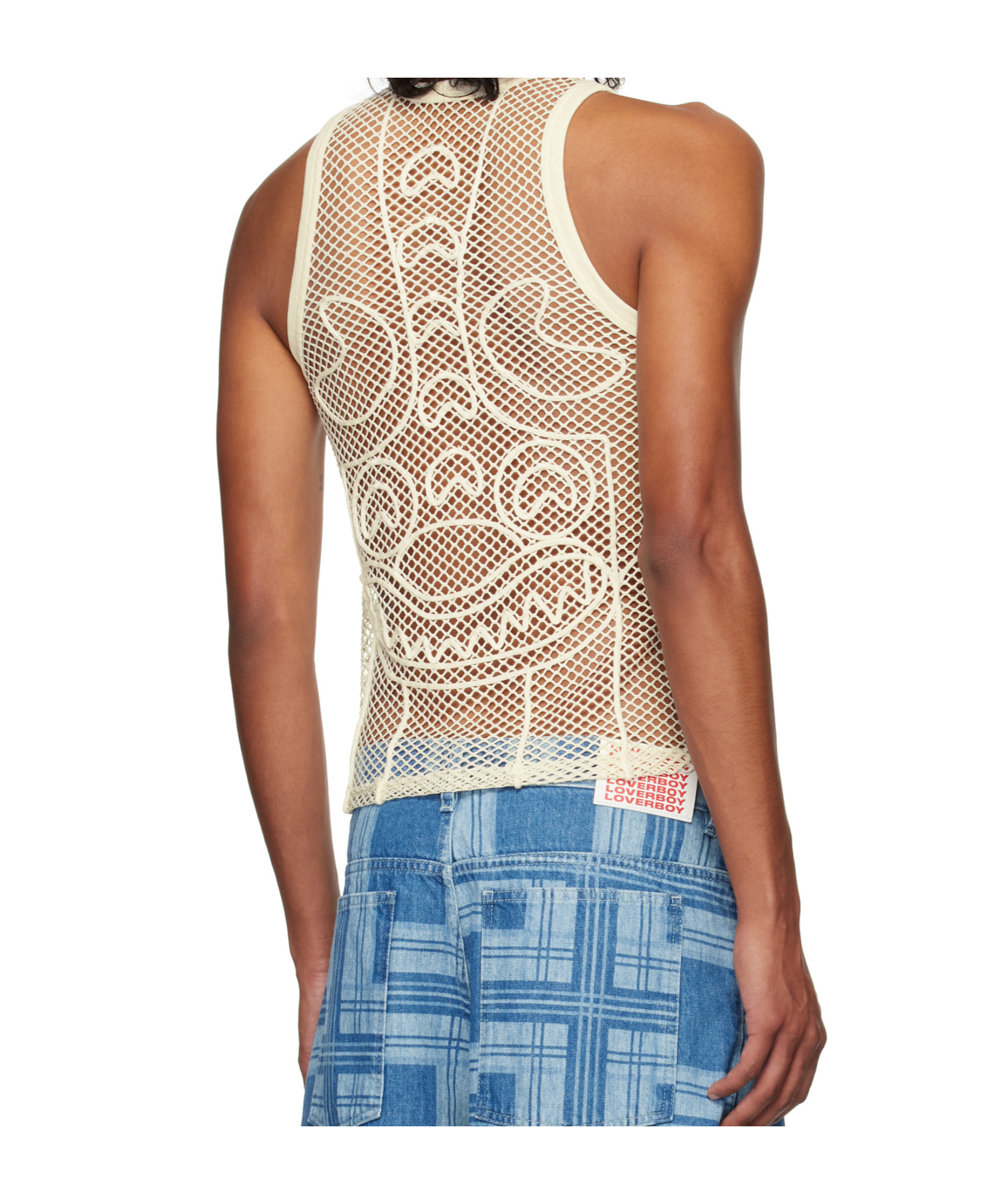 Shop Charles Jeffrrey Loverboy Sleeveless Vest In Brown