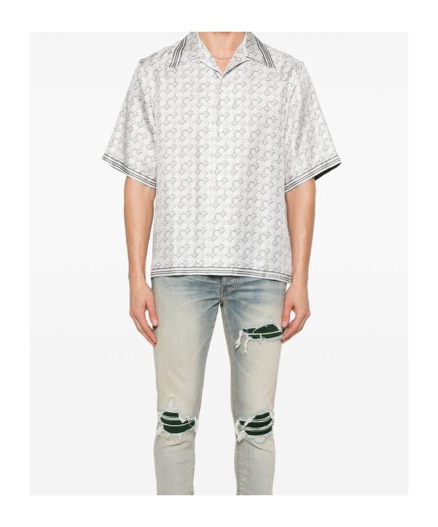 Amiri Short-sleeved Shirt In White
