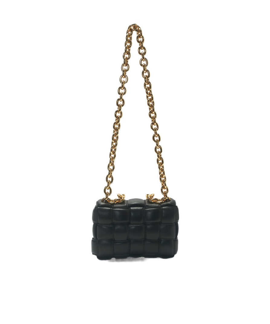 Bottega Veneta Knitted Cross-body Bag In Multicolor