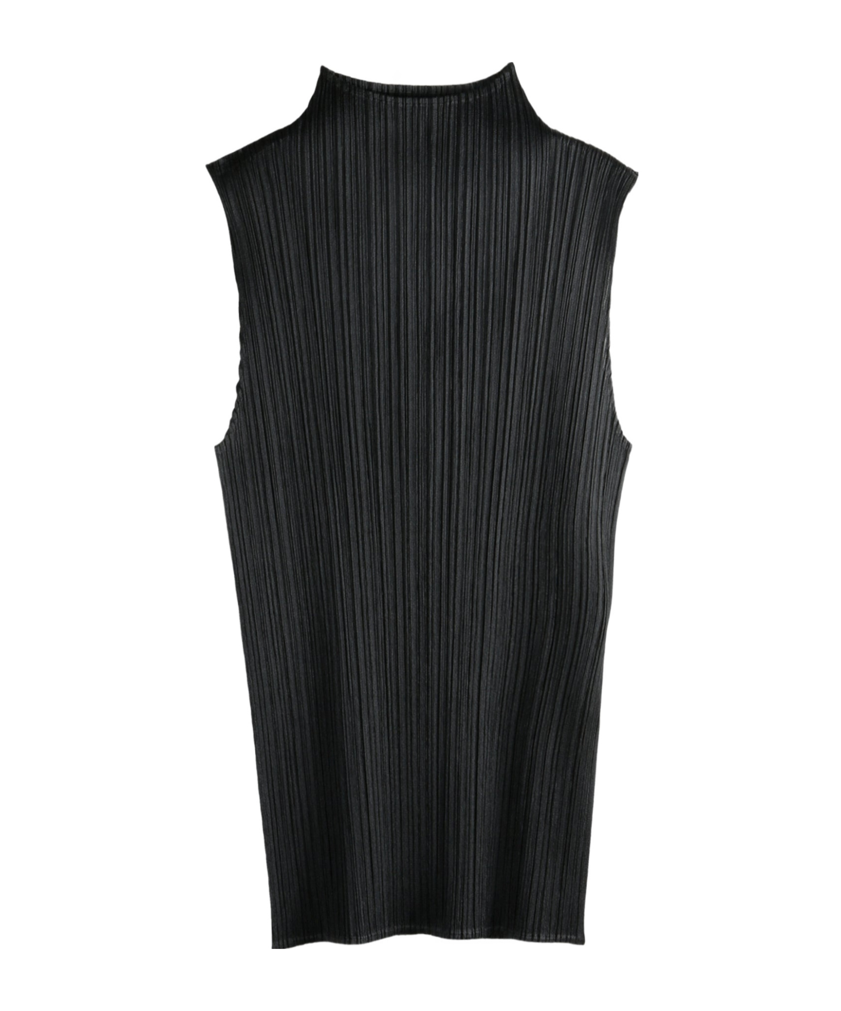 Issey Miyake Pleated Sleeveless Top
