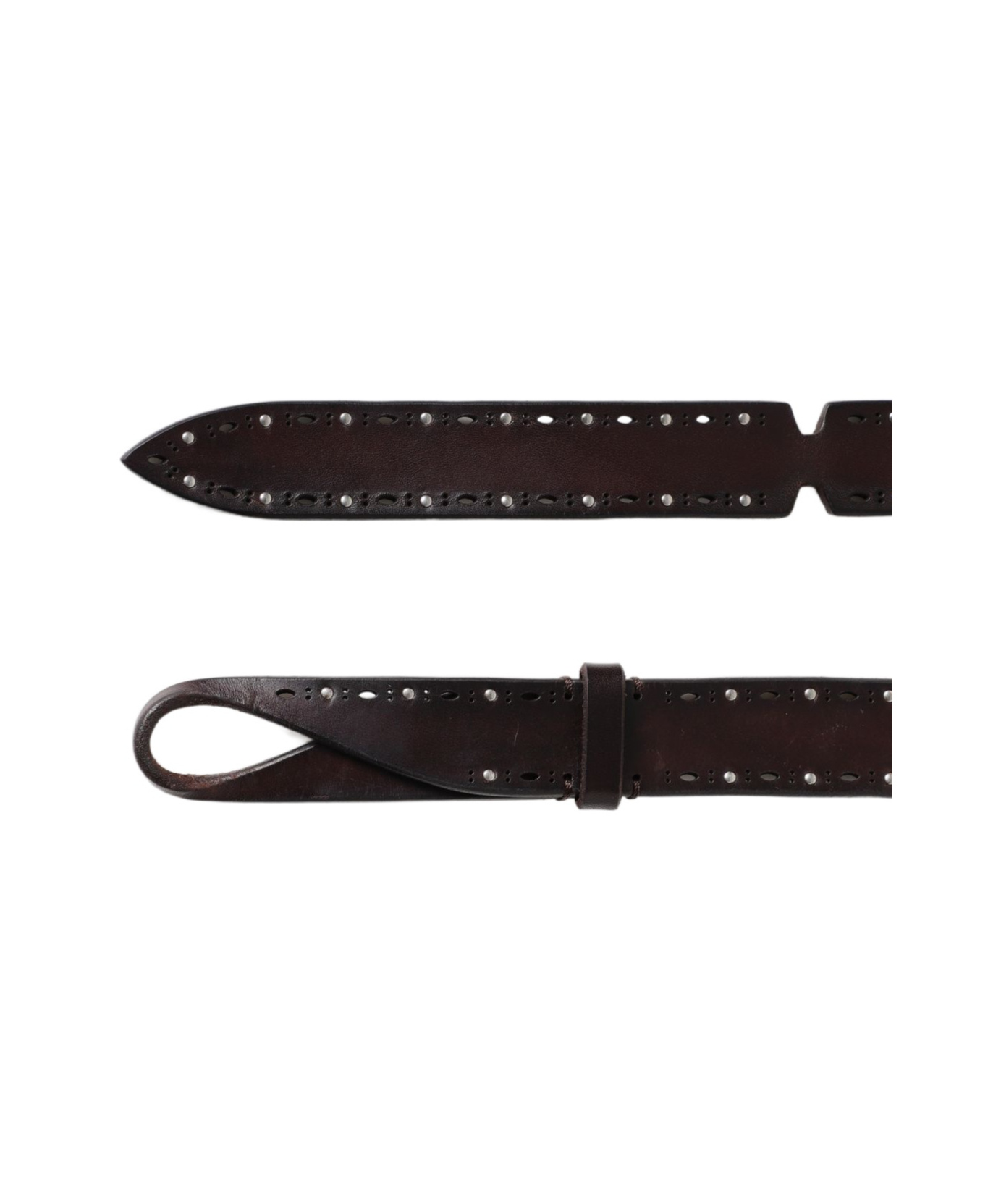 Orciani Rivet Belt In Black