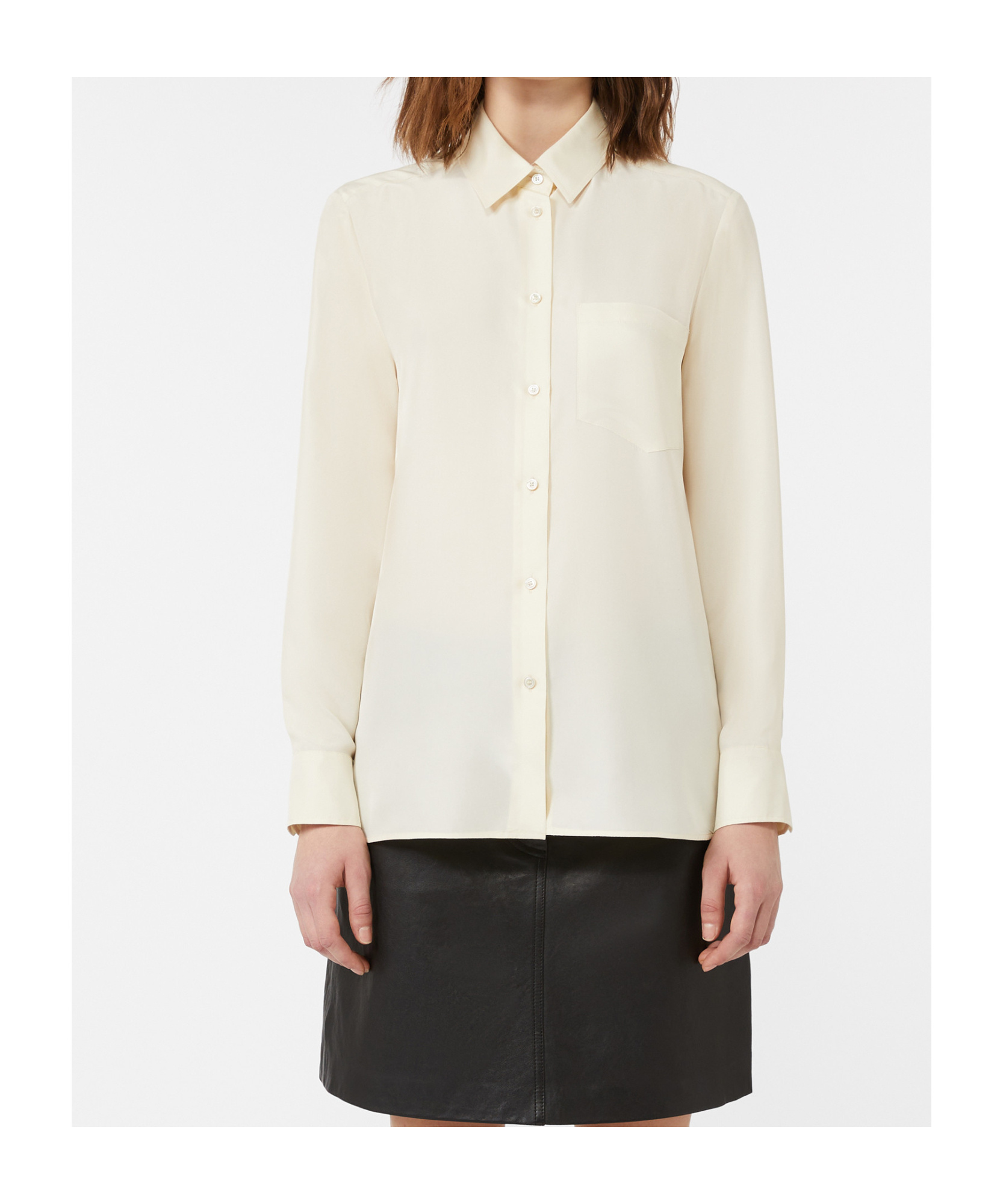 Weekend Max Mara Long Sleeve Shirt In Neutral