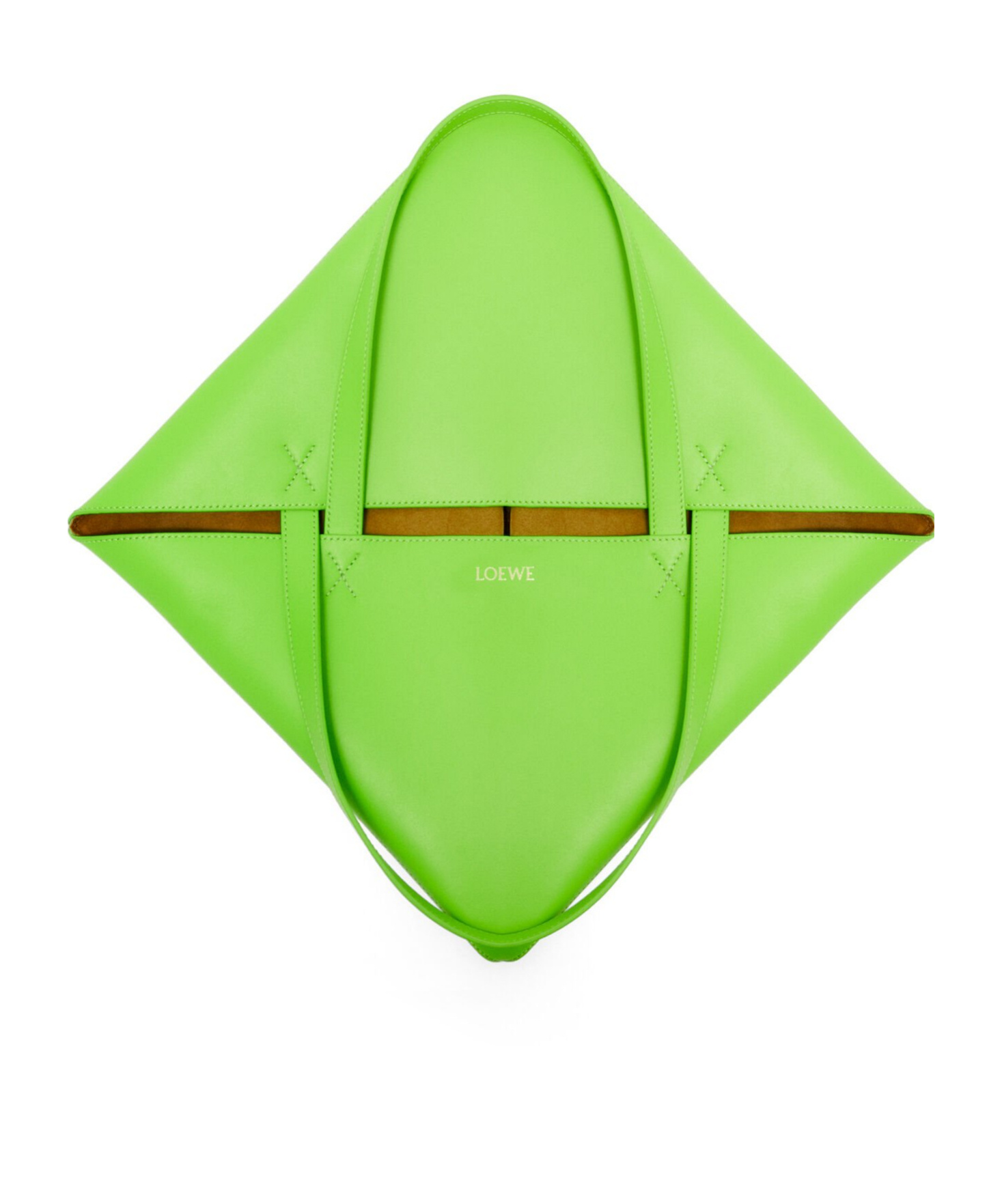 Loewe Xl Puzzle Fold Tote Bag In Green