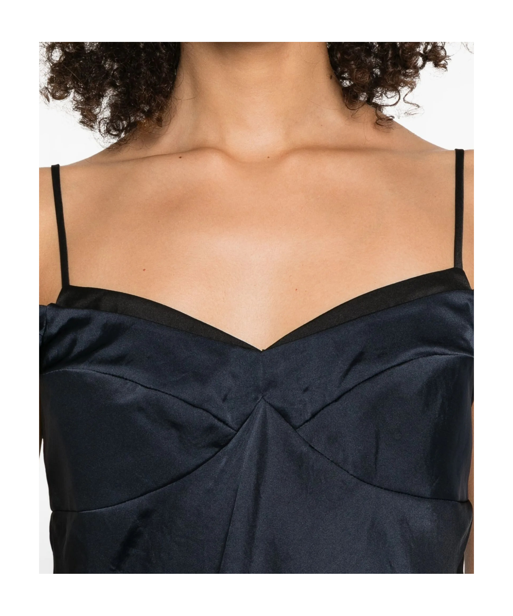 Theory Spaghetti Strap Vest In Blue