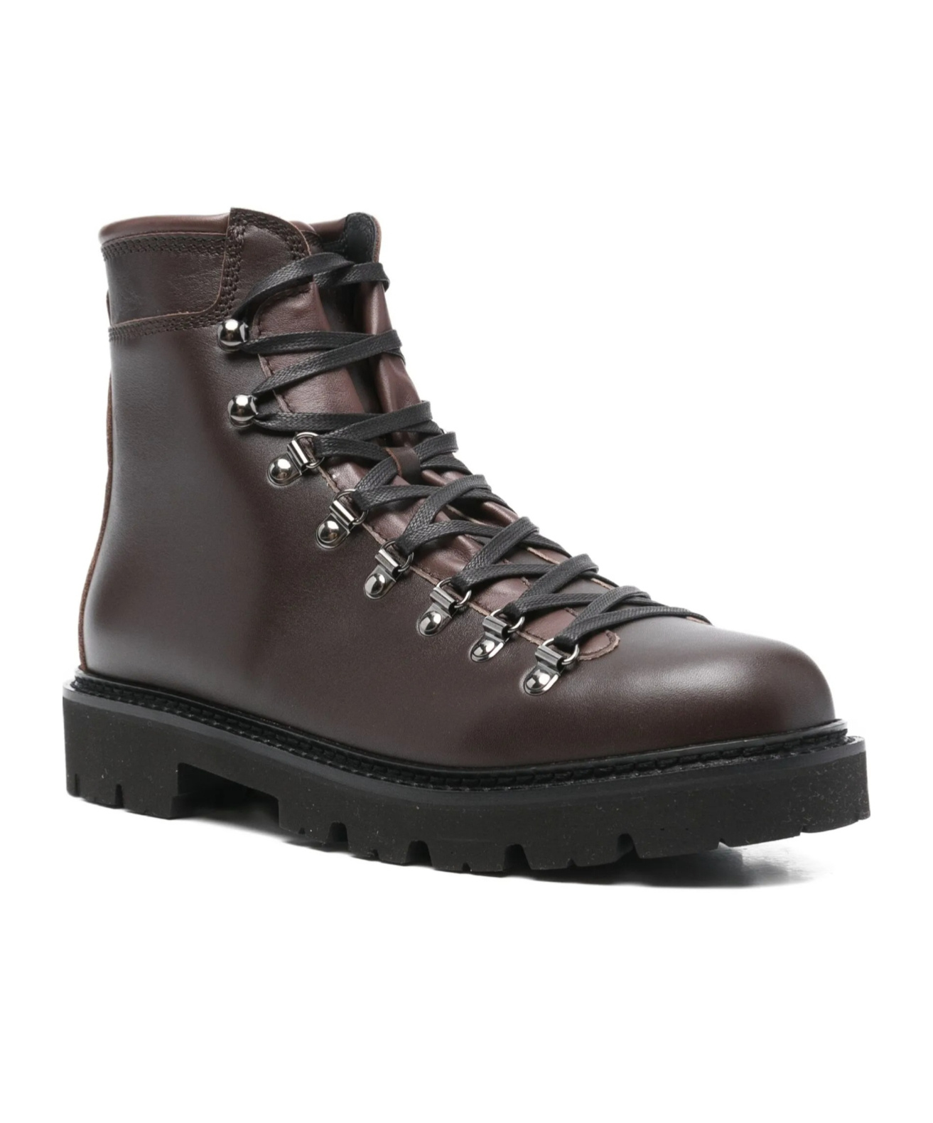 Bally Lace-up Ankle Boots In Animal Print