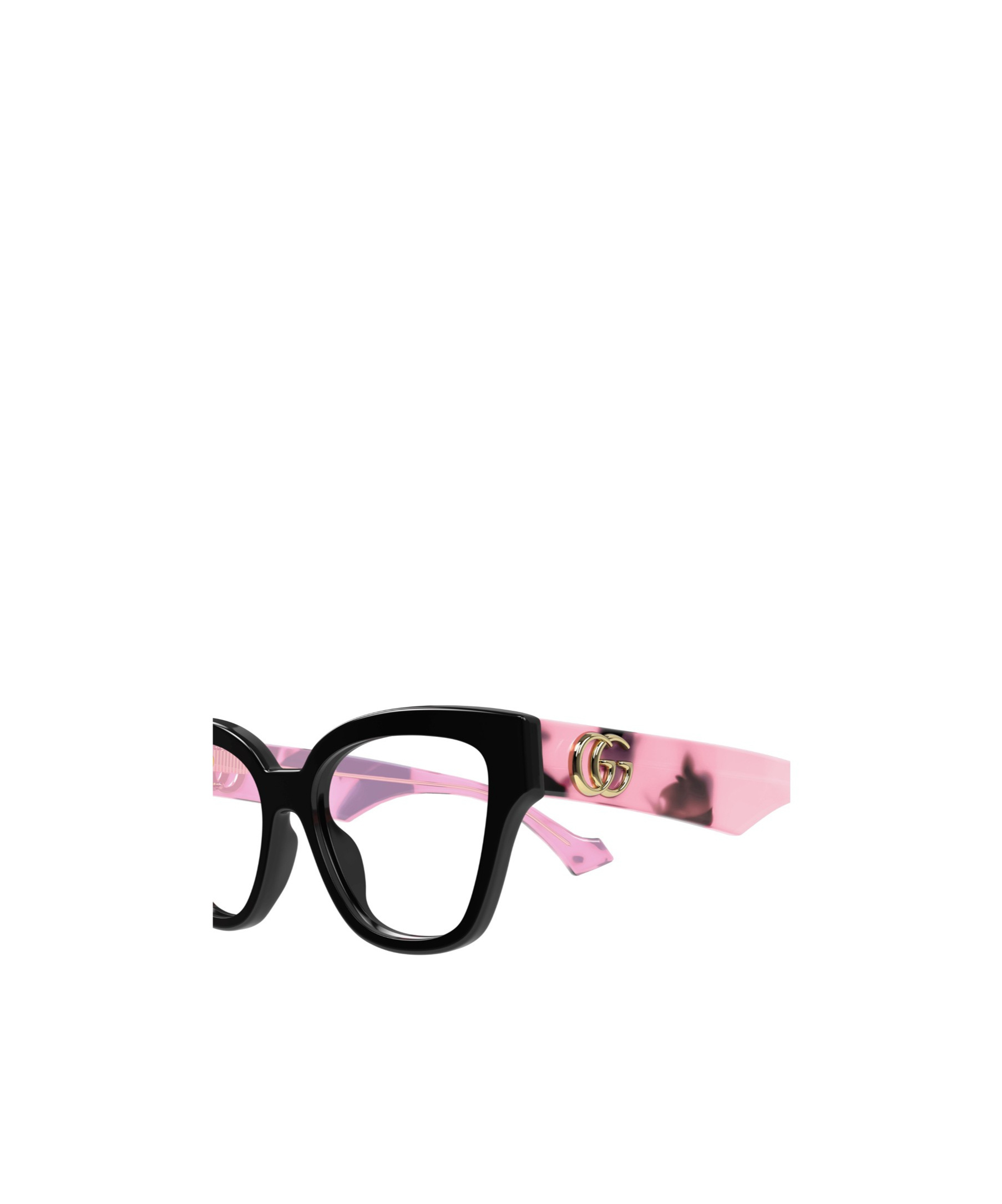 Gucci Eyewear Cat Eye Frame Glasses In Black