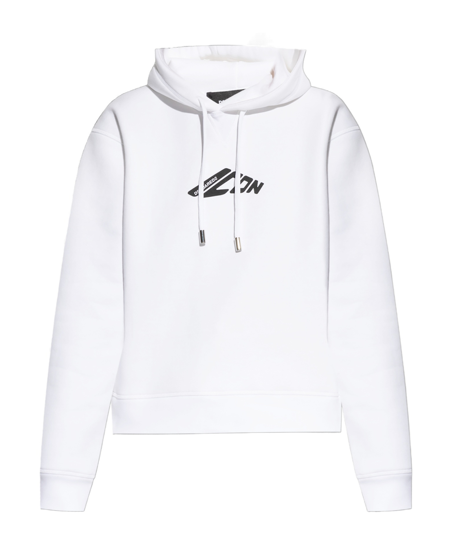 Dsquared2 Long-sleeved Sweater In White