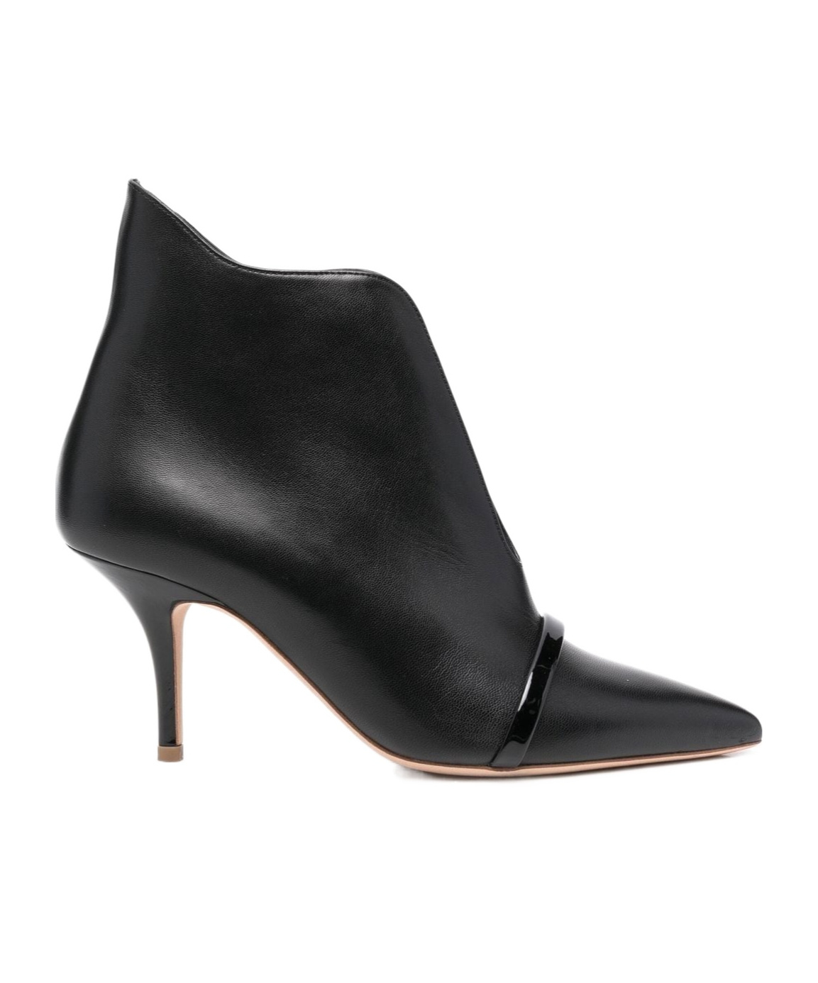 Malone Souliers Pointed Ankle Boots In Black