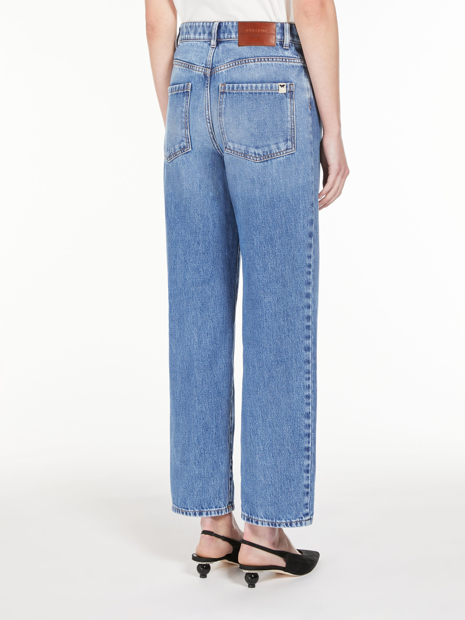 Weekend Max Mara Belt-loop Jeans In Blue