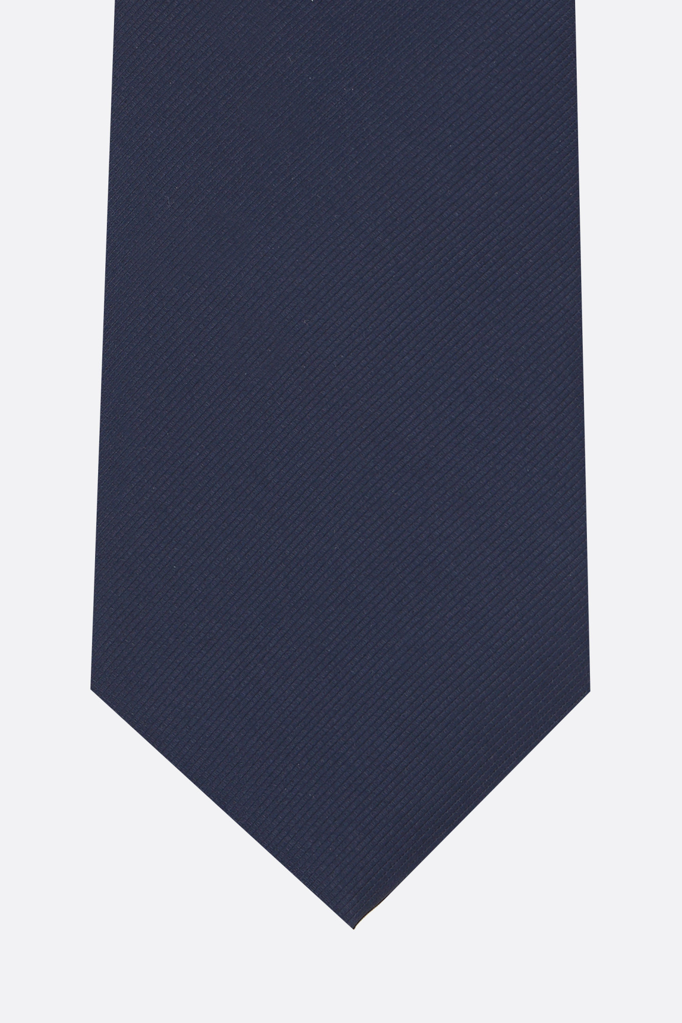 Giorgio Armani Silk Plain Tie In Black