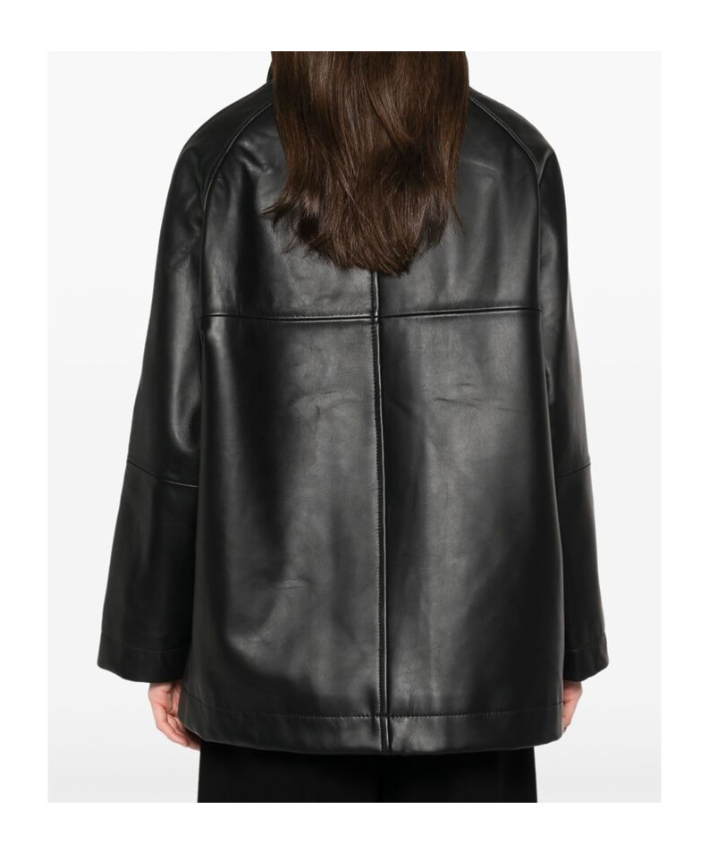 Studio Nicholson Long-sleeved Casual Jacket In Black