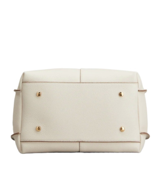 Tod's T Timeless Leather Small Shoulder Bag In White