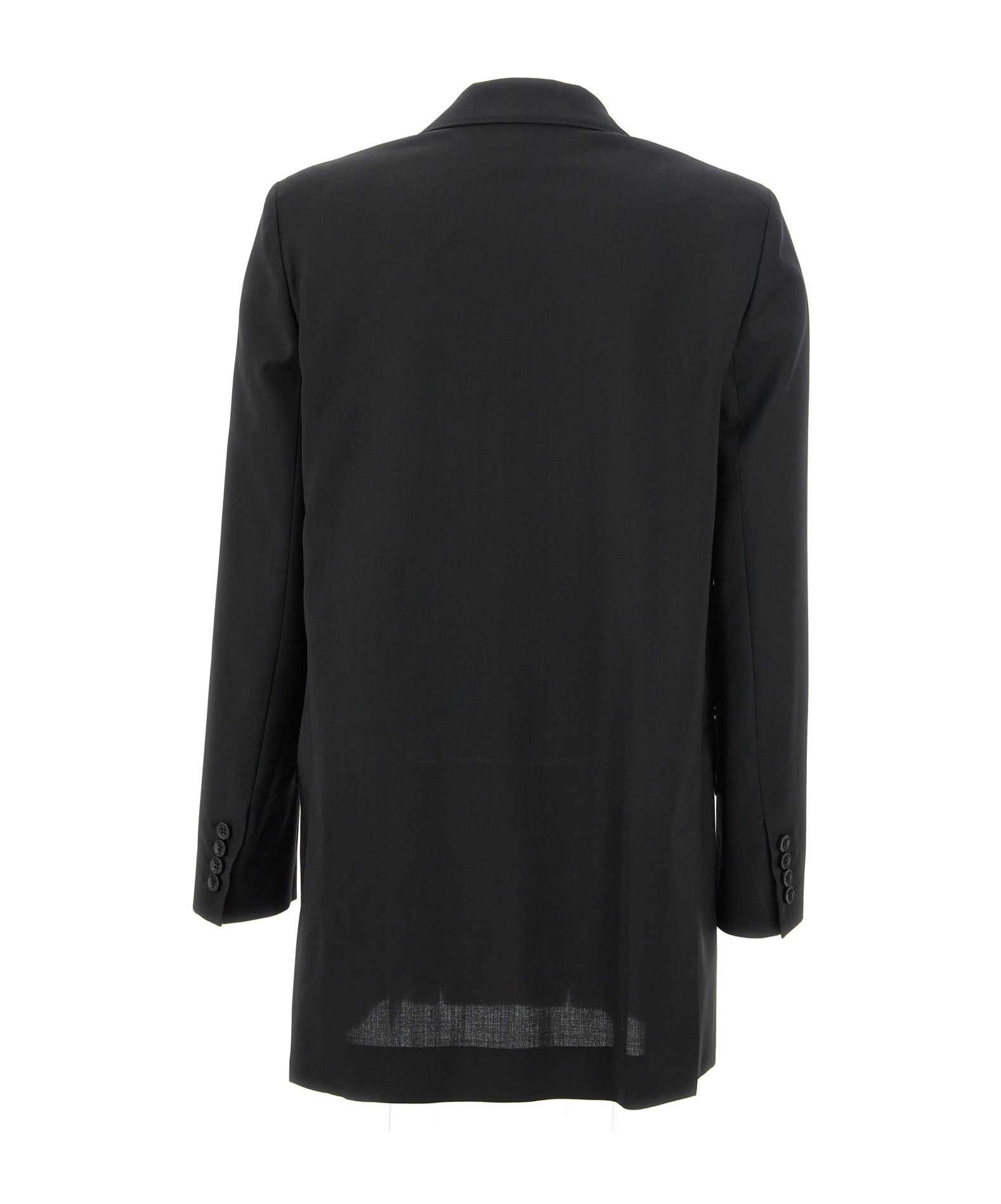 Max Mara Kent Double-breasted Coat In Black