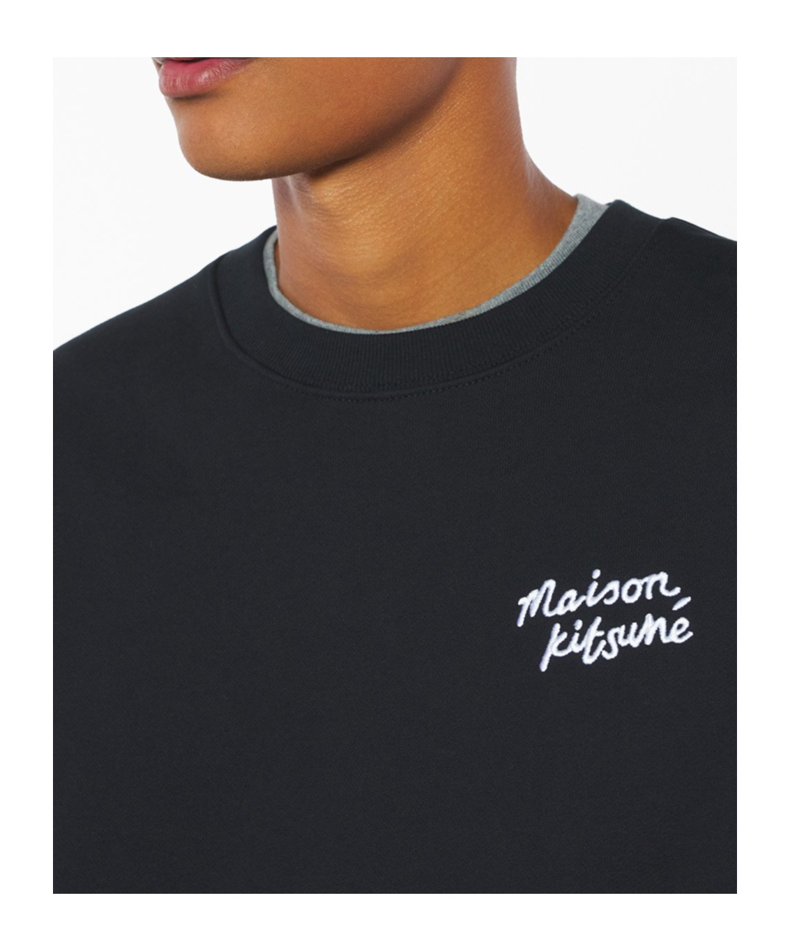 Maison Kitsuné Maison Kitsune Handwriting Comfort Sweatshirt In Multi