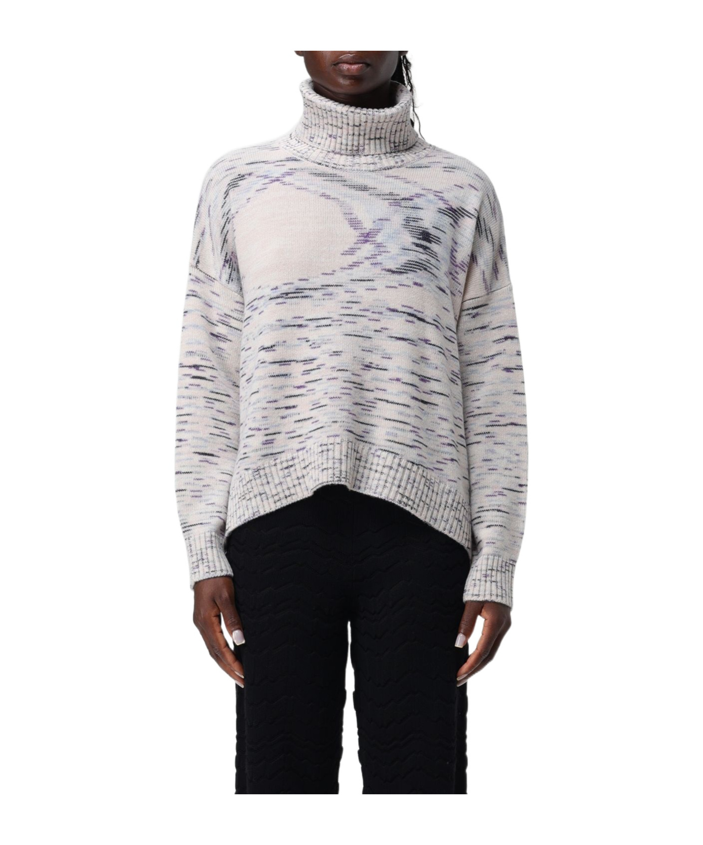 Missoni Turtleneck Sweater In Black
