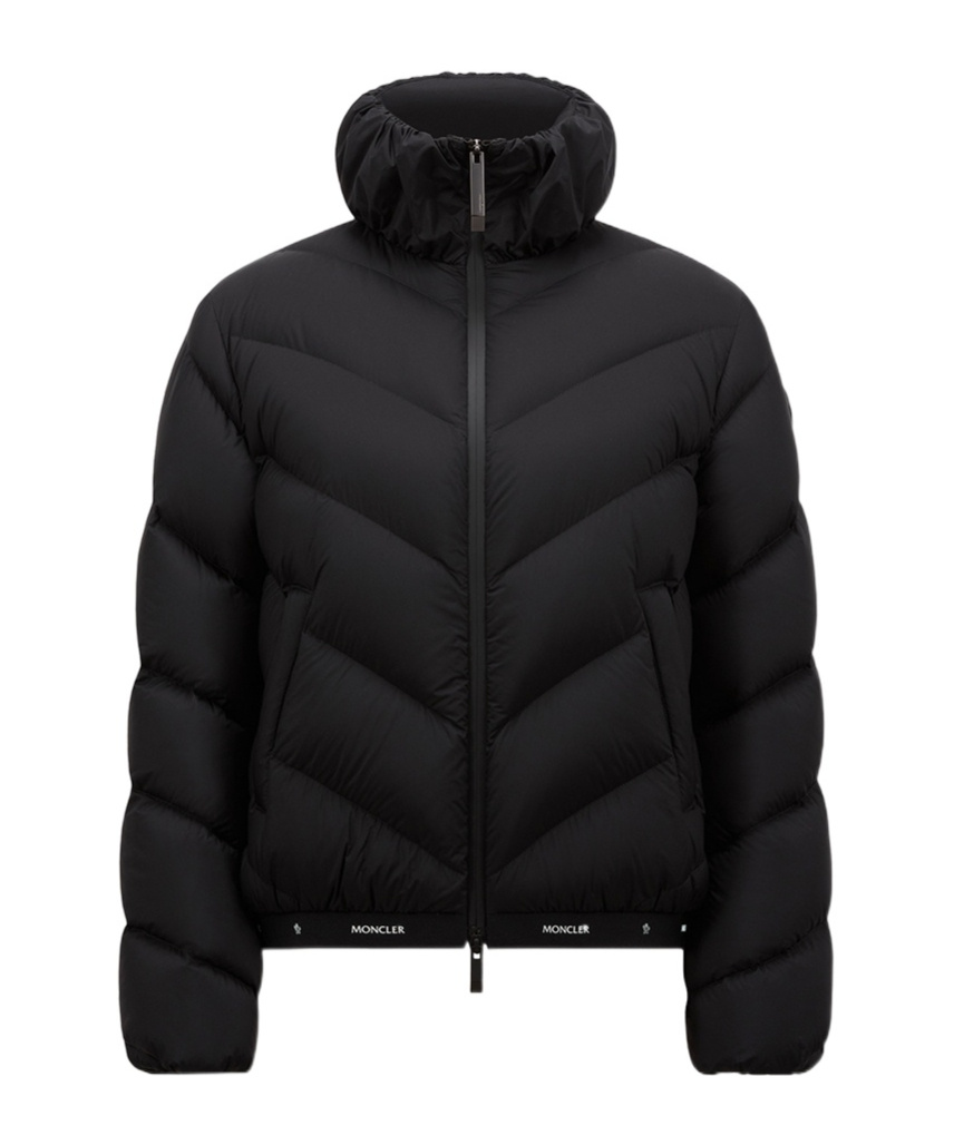 MONCLER GRIGNAN DIAGONAL-QUILTED SHORT DOWN JACKET 