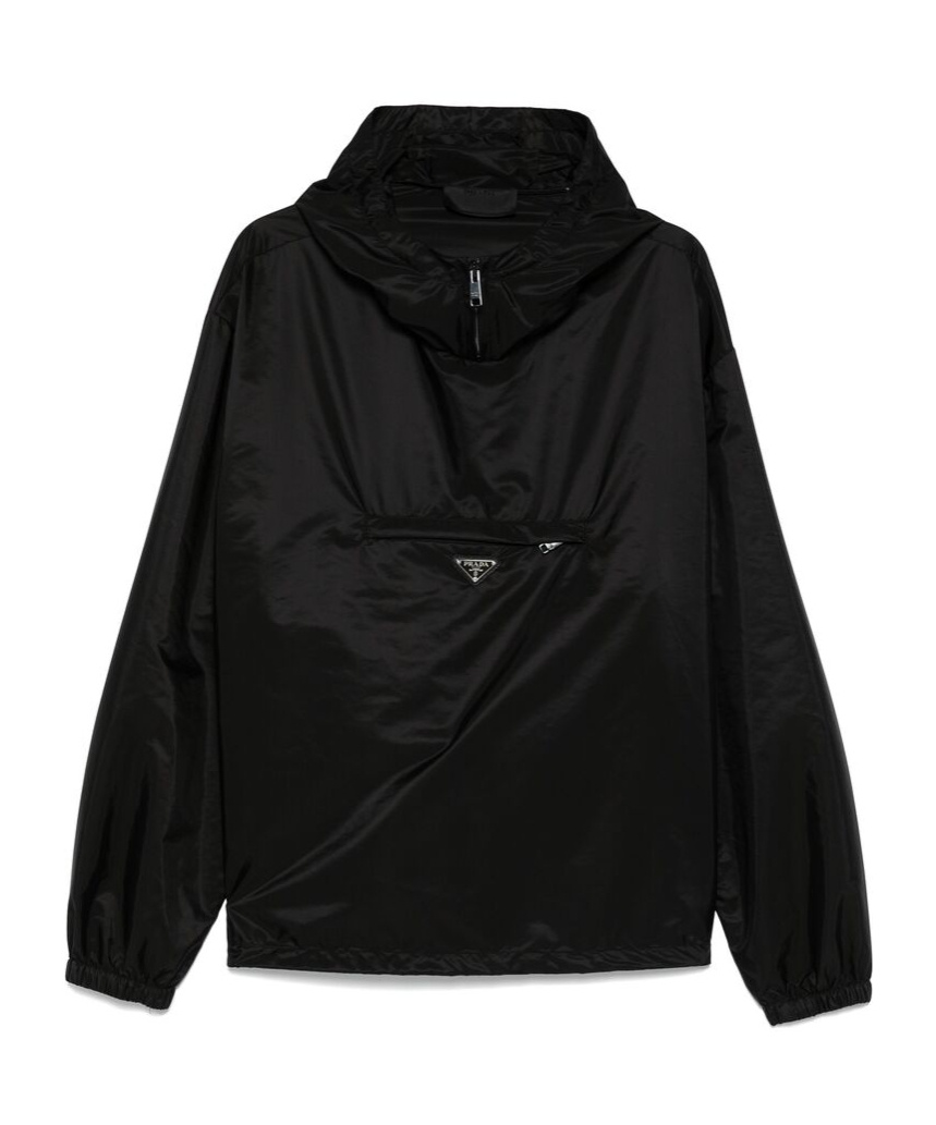 PRADA TRIANGLE-LOGO JACKET