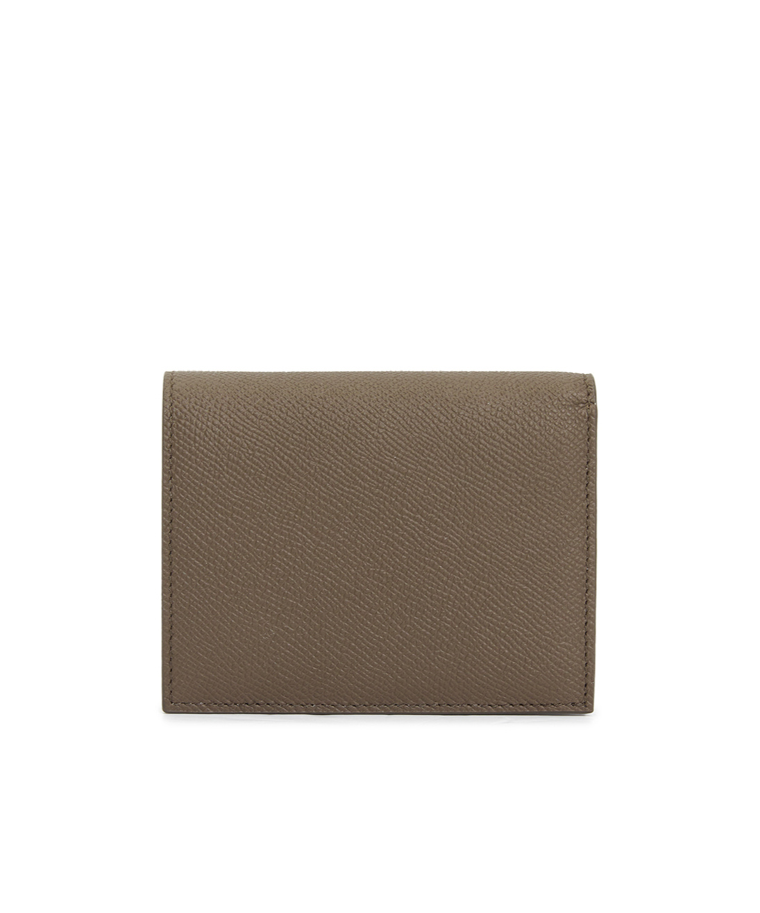 Ferragamo Gancini Compact Wallet In Brown