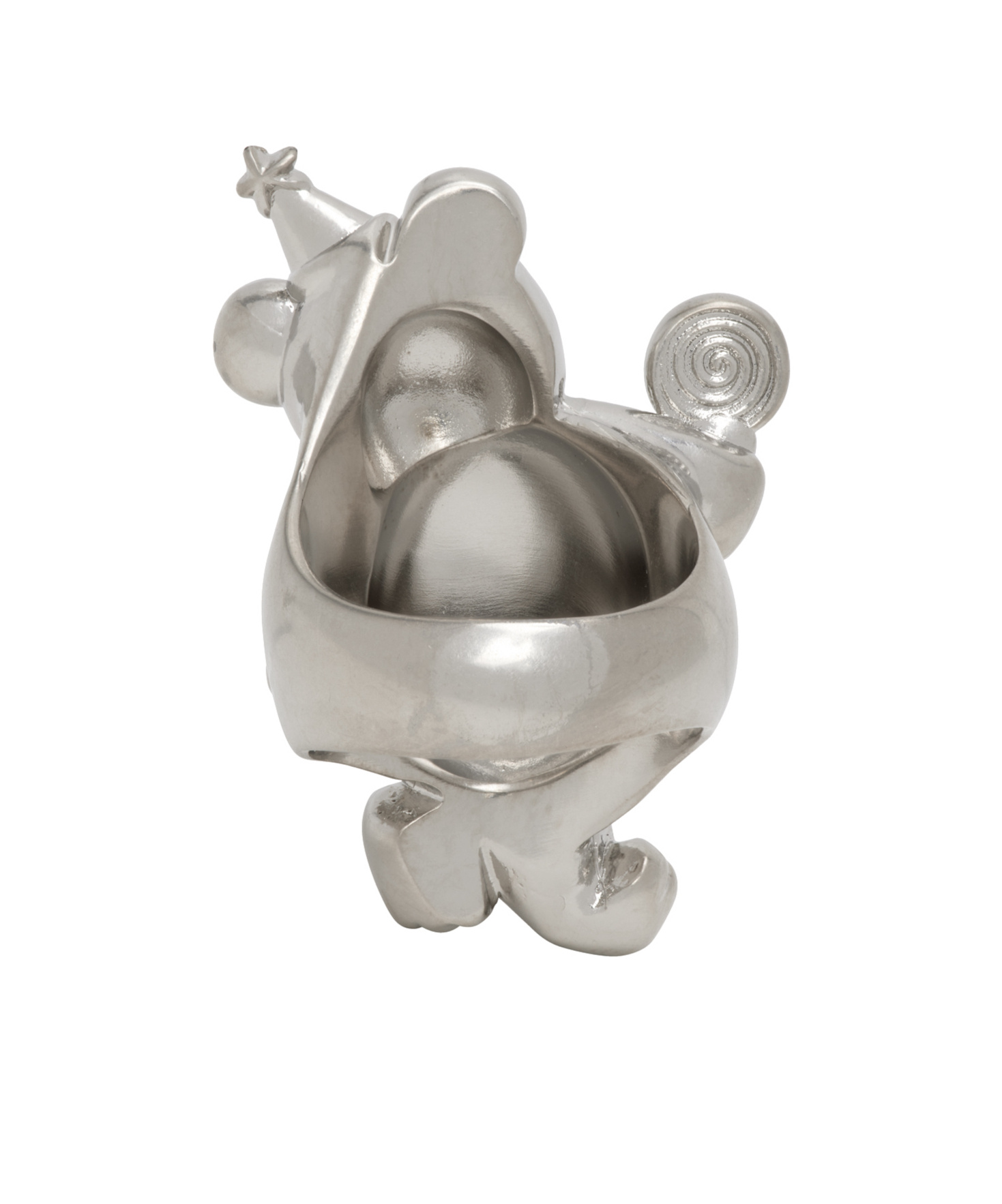 Mm6 Maison Margiela Bear-motif Sculpted Ring In Gray