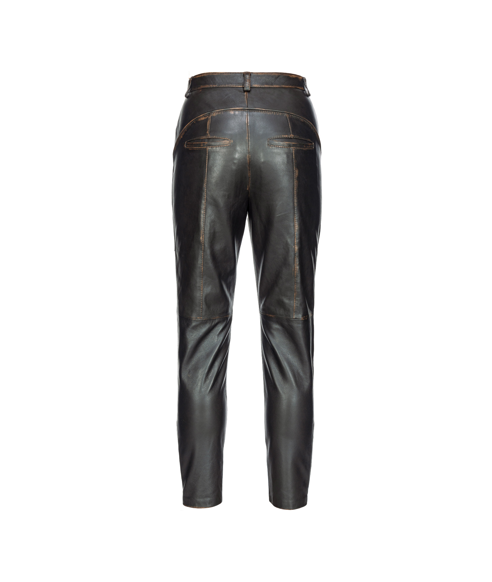 Pinko Belt-loop Casual Pants In Black