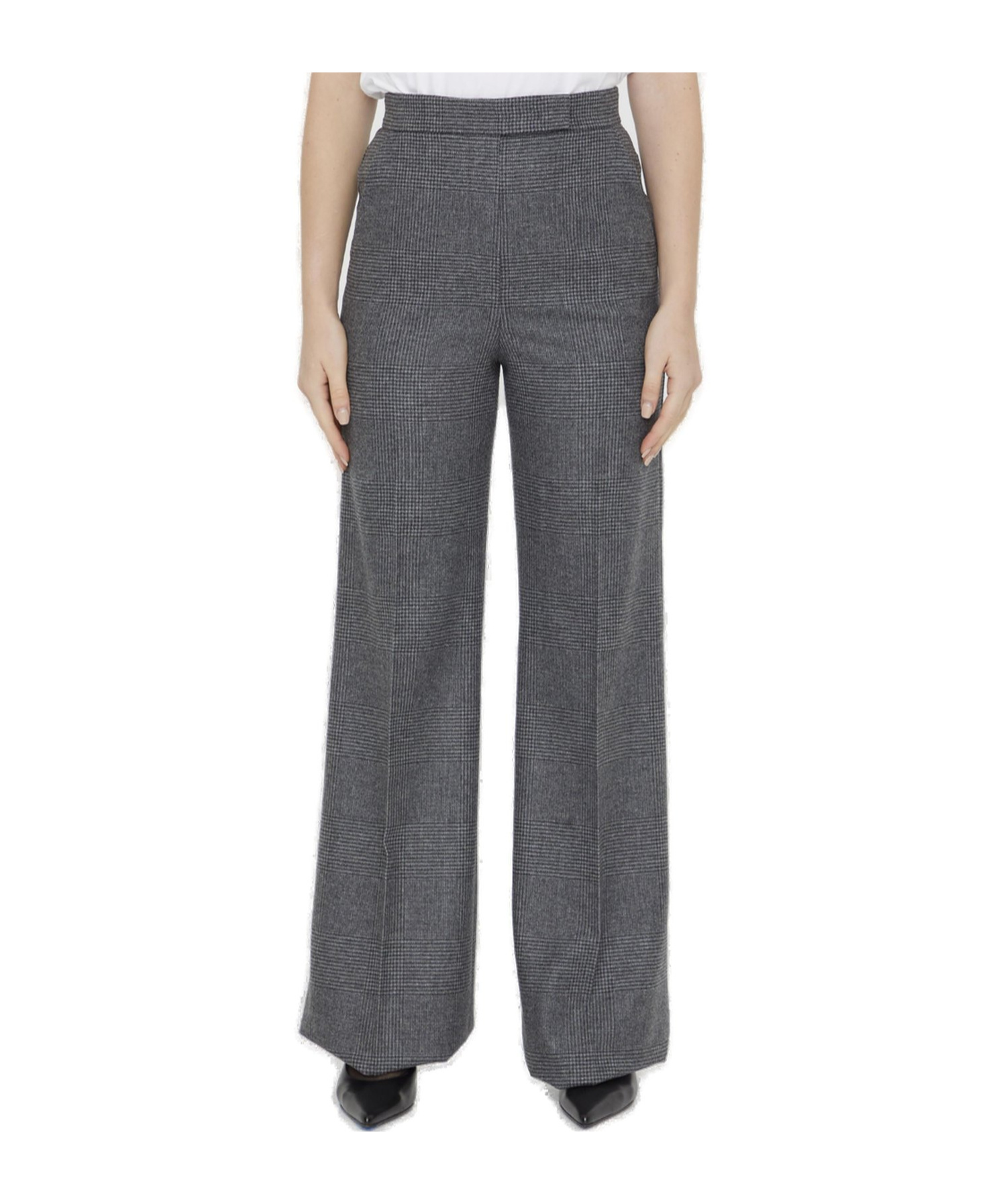 Max Mara Side Pocket Casual Pants In Black