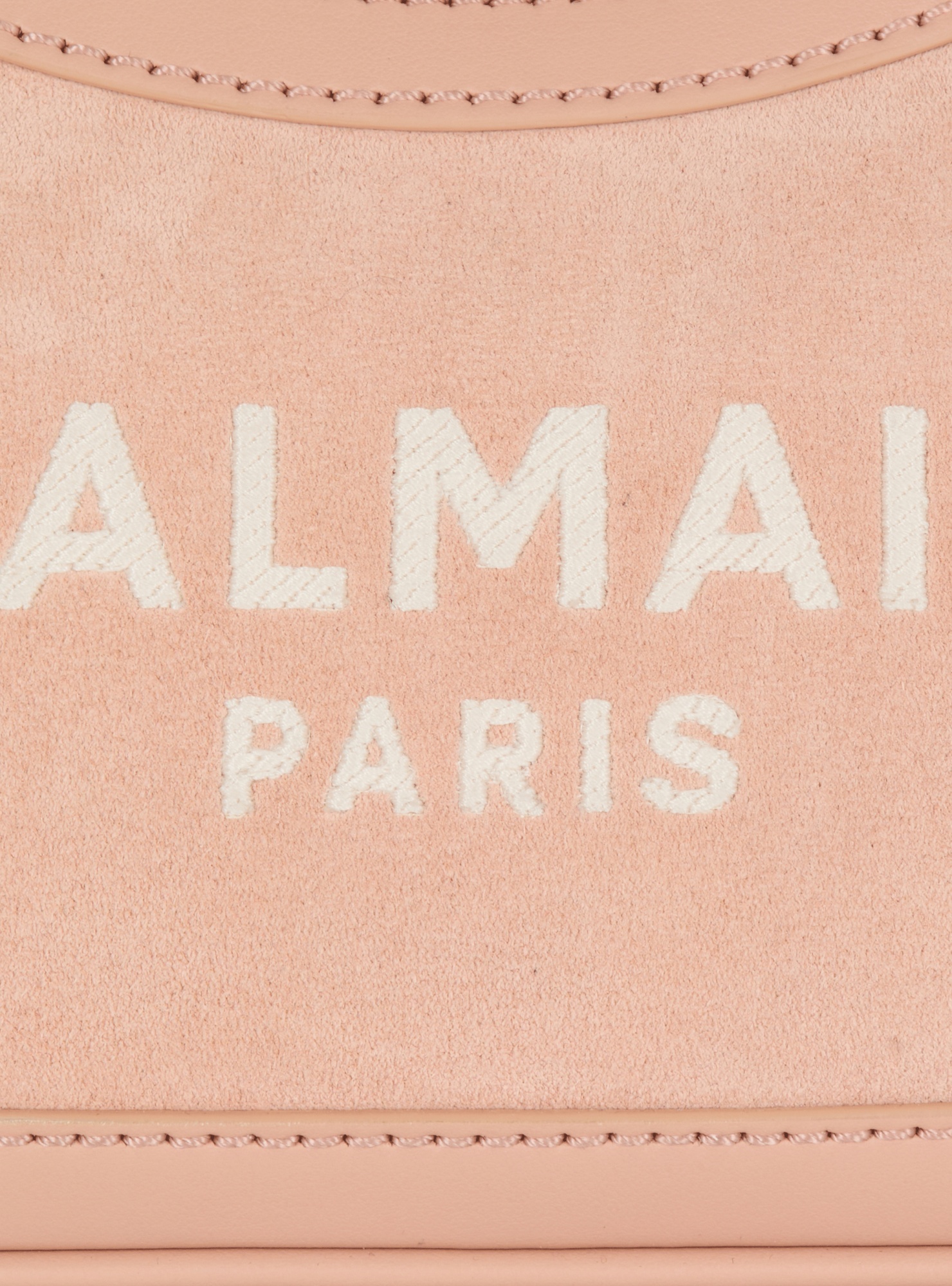 Balmain B-army Shoulder Bag In Nude