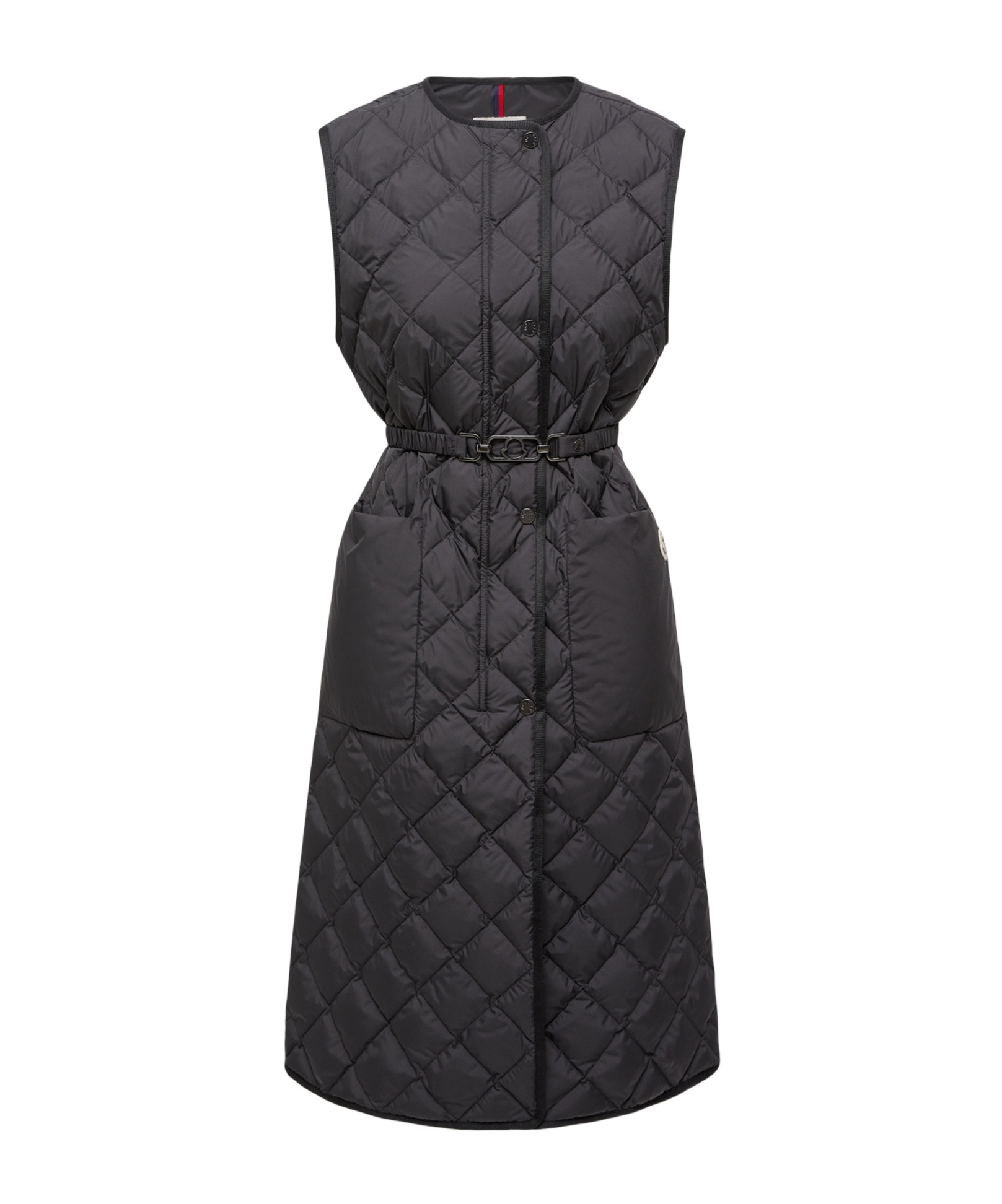 Moncler Butor Diamond-quilted Long Down Gilet