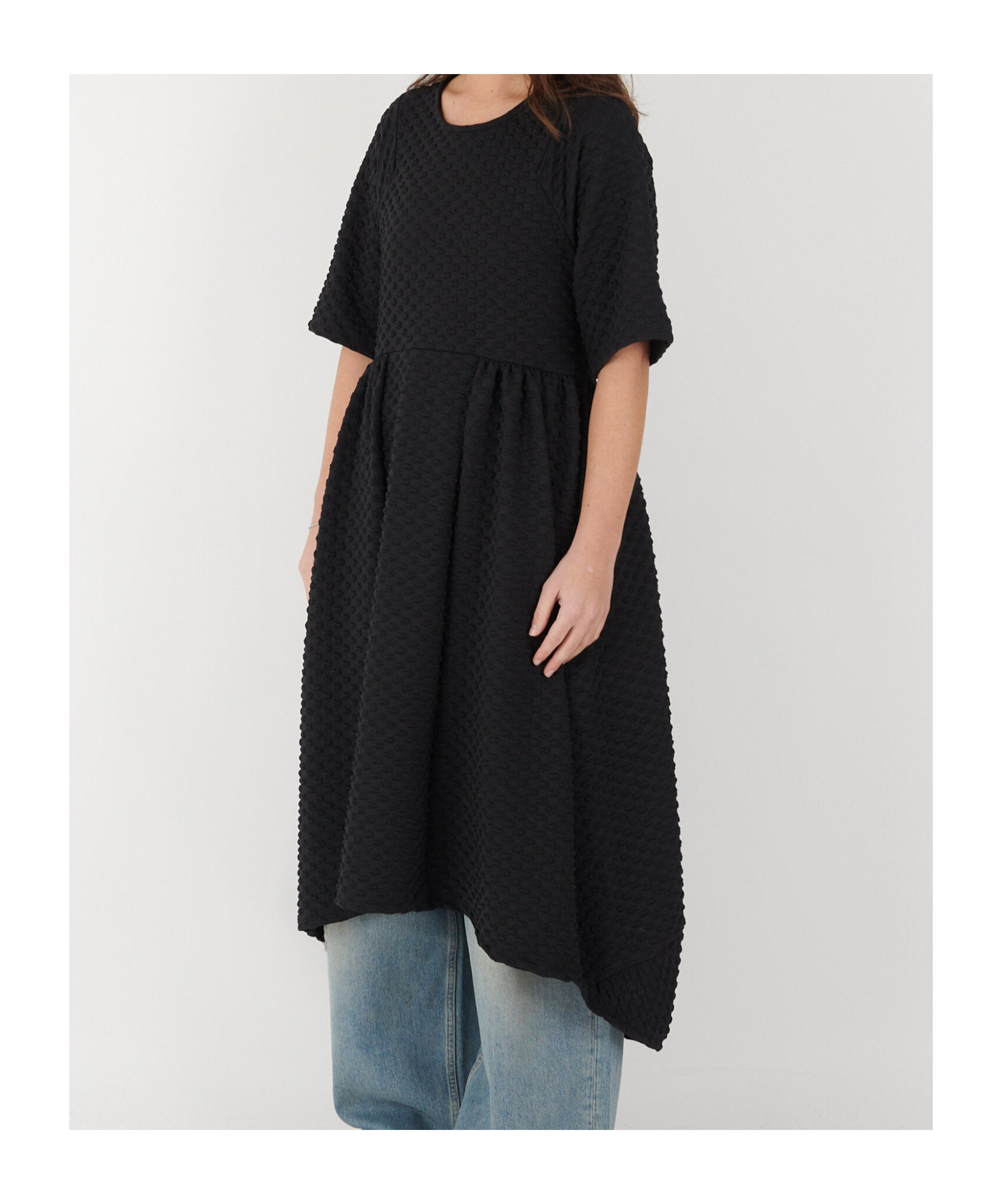 HENRIK VIBSKOV VERY EASY DRESS BLACK BUBBLES 