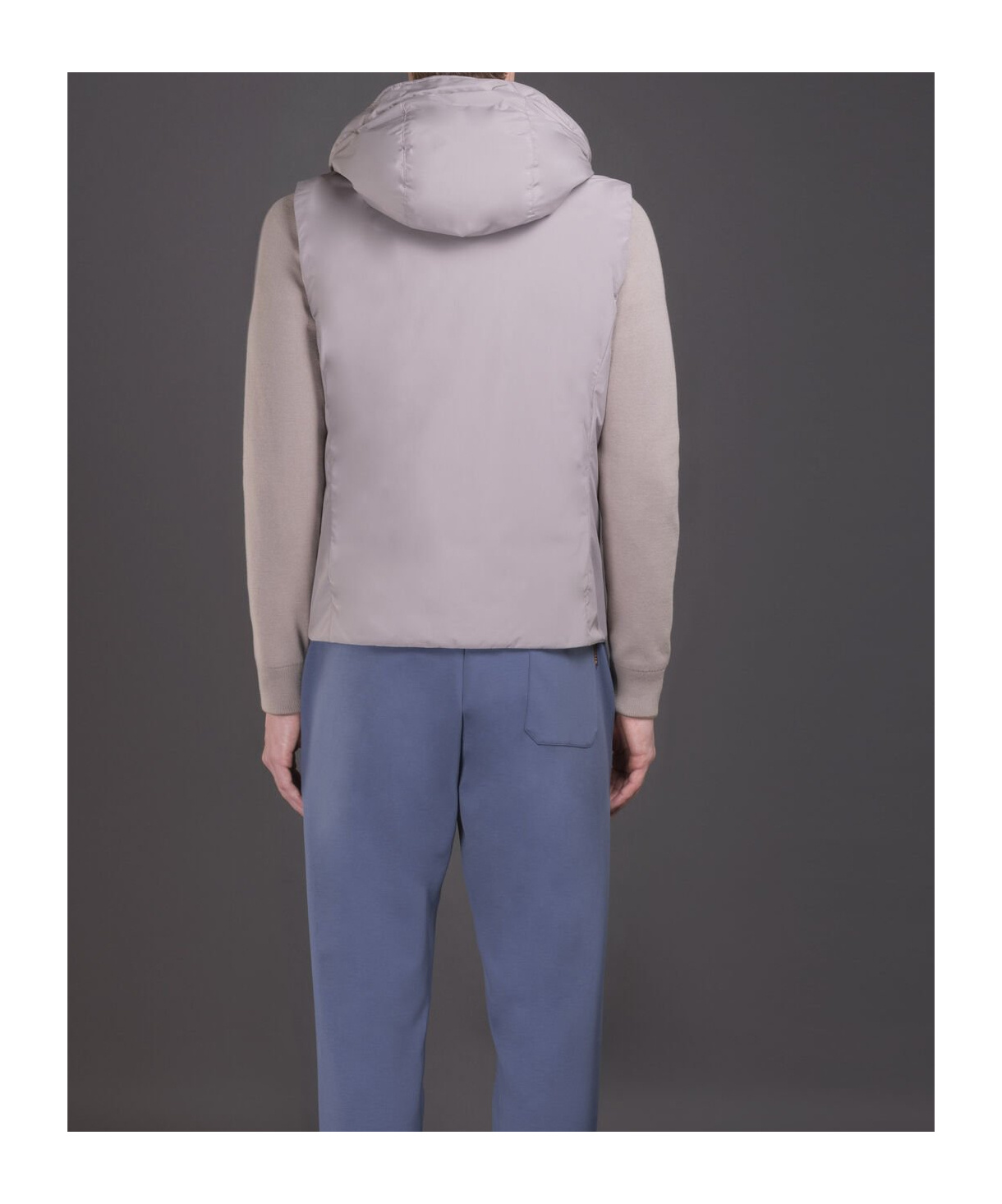 Moorer Long-sleeved Pilot Jacket In Gray