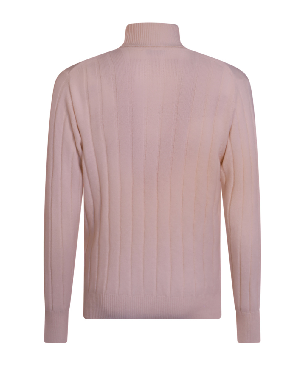 Lardini Turtleneck Sweater In Nude