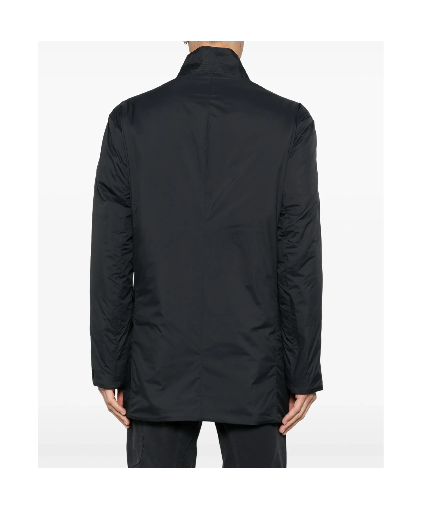 Y-3 Multi-pocket Padded Jacket In Black