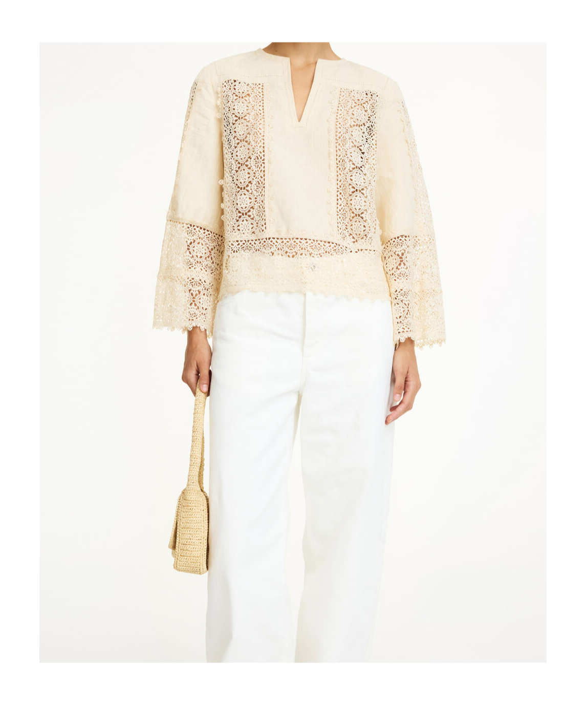 By Malene Birger Donna Blouse In White