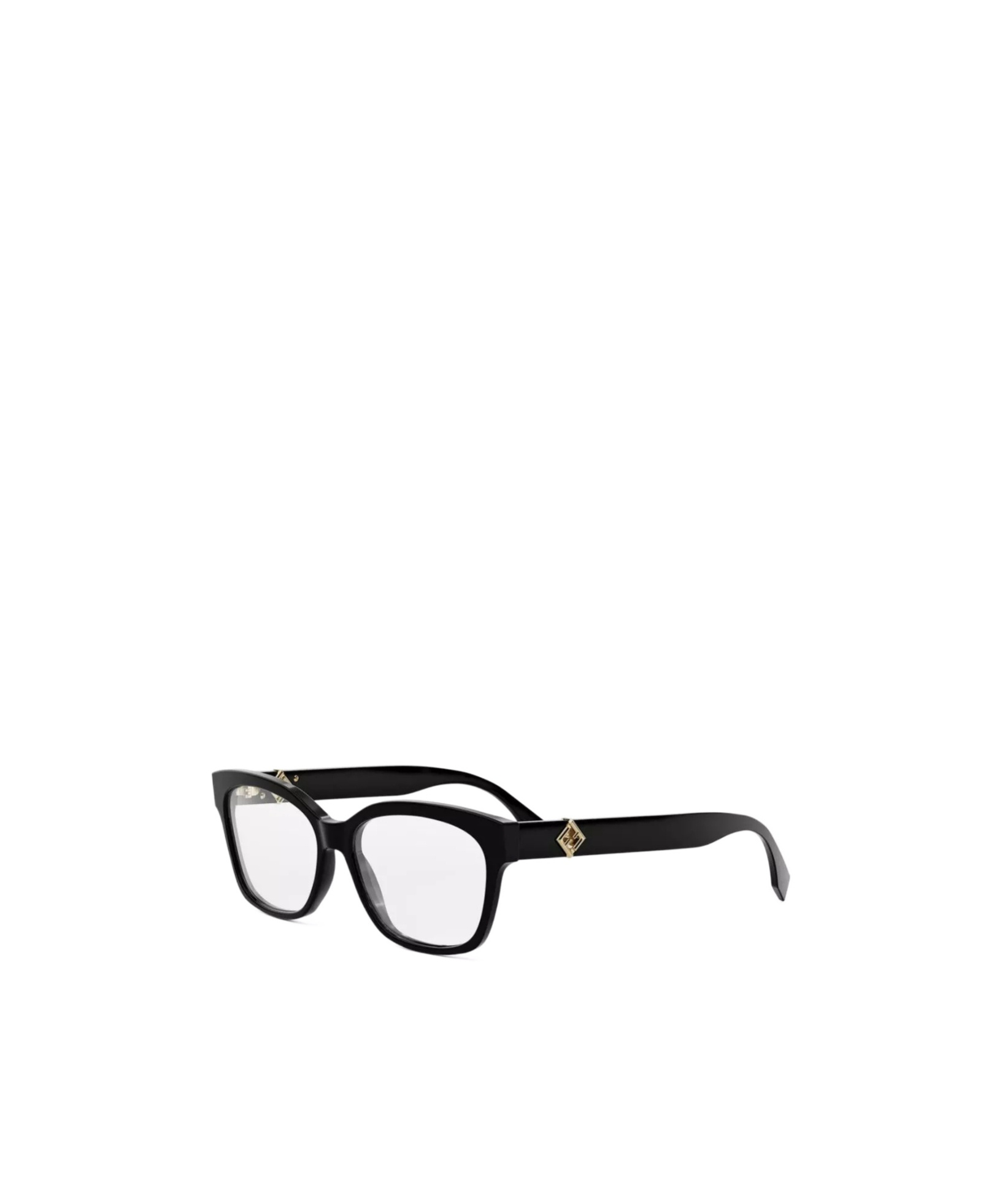 Fendi Full Frame Plain Mirror In Black