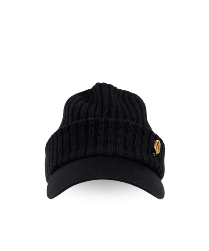 Balmain Ribbed Beanie Cap