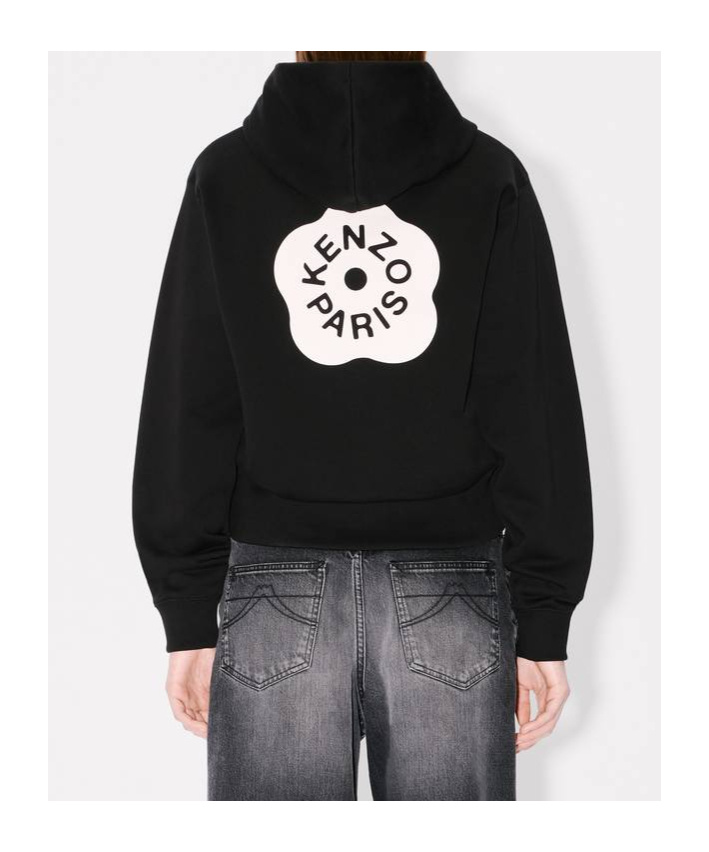 Kenzo 'boke Flower 2.0' Hoodie In Cotton In Black