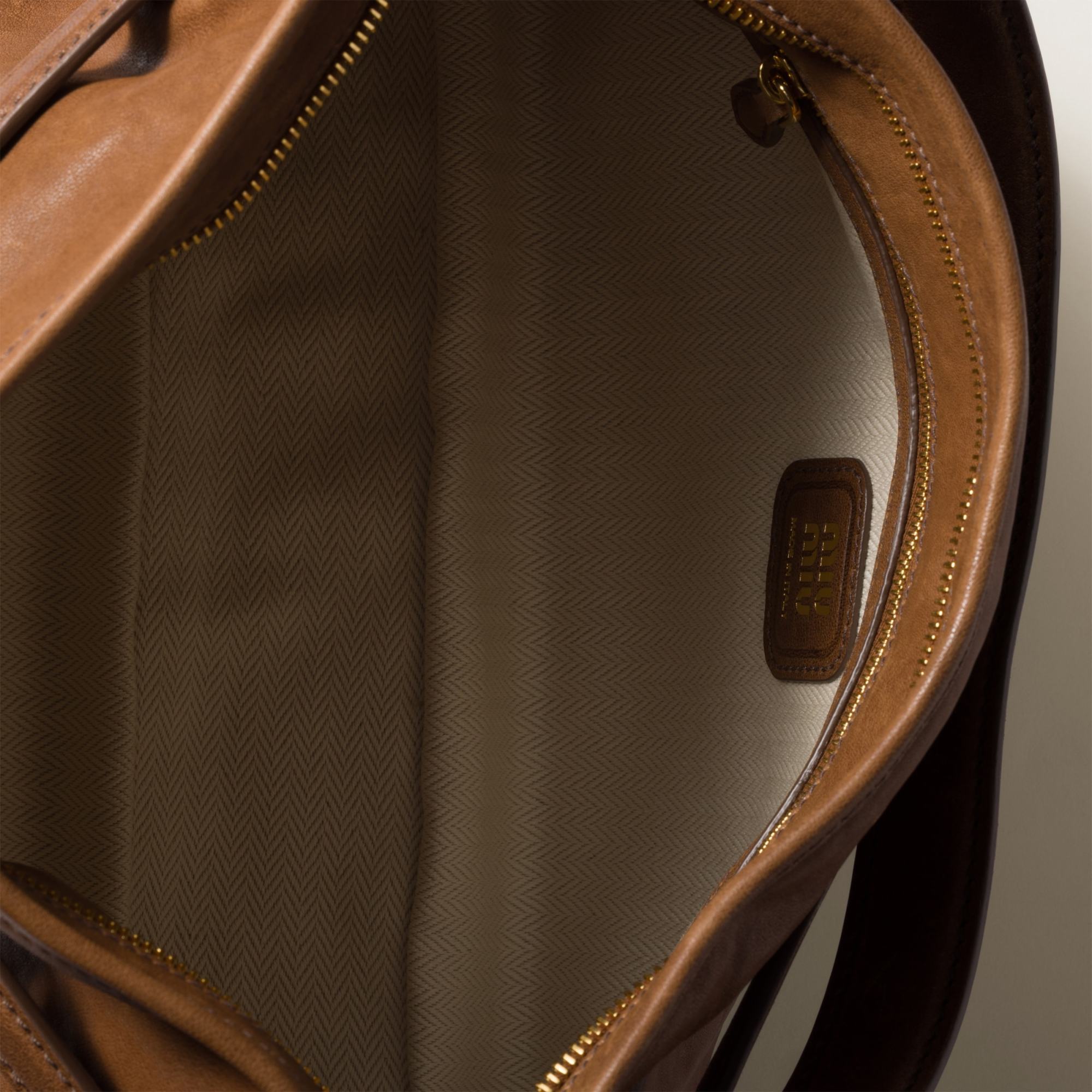Miu Miu Aventure Slouchy Shoulder Bag