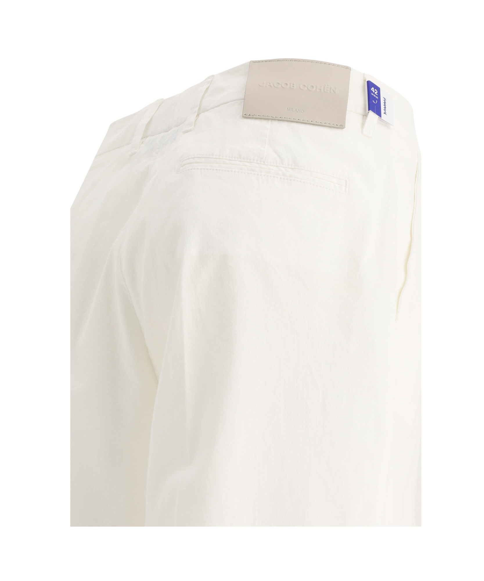 Jacob Cohen Belt-loop Casual Pants In White