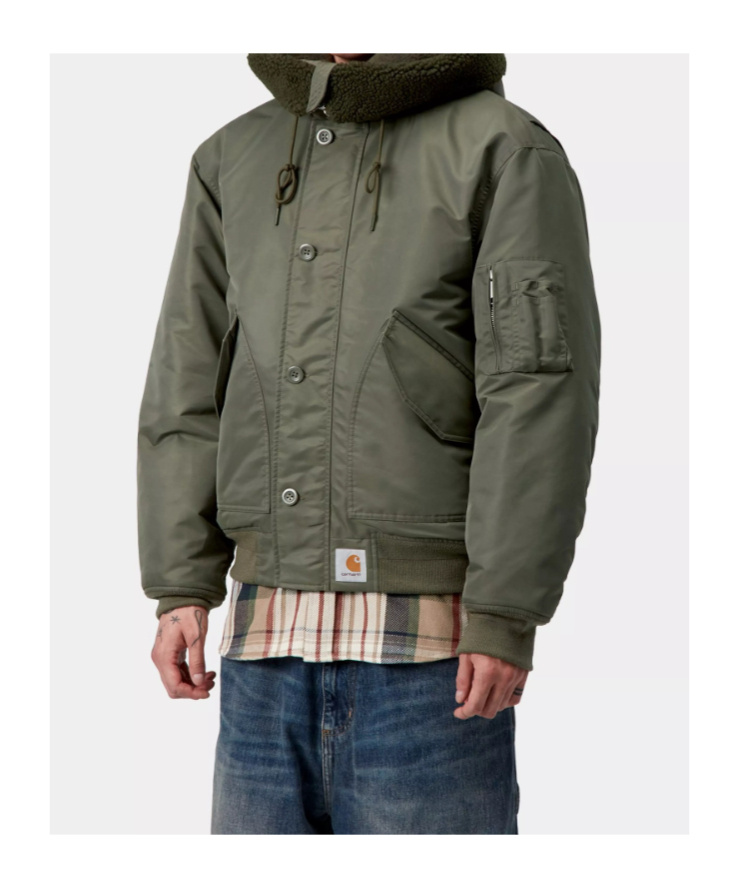 Carhartt Hd Oltera Bomber In Green