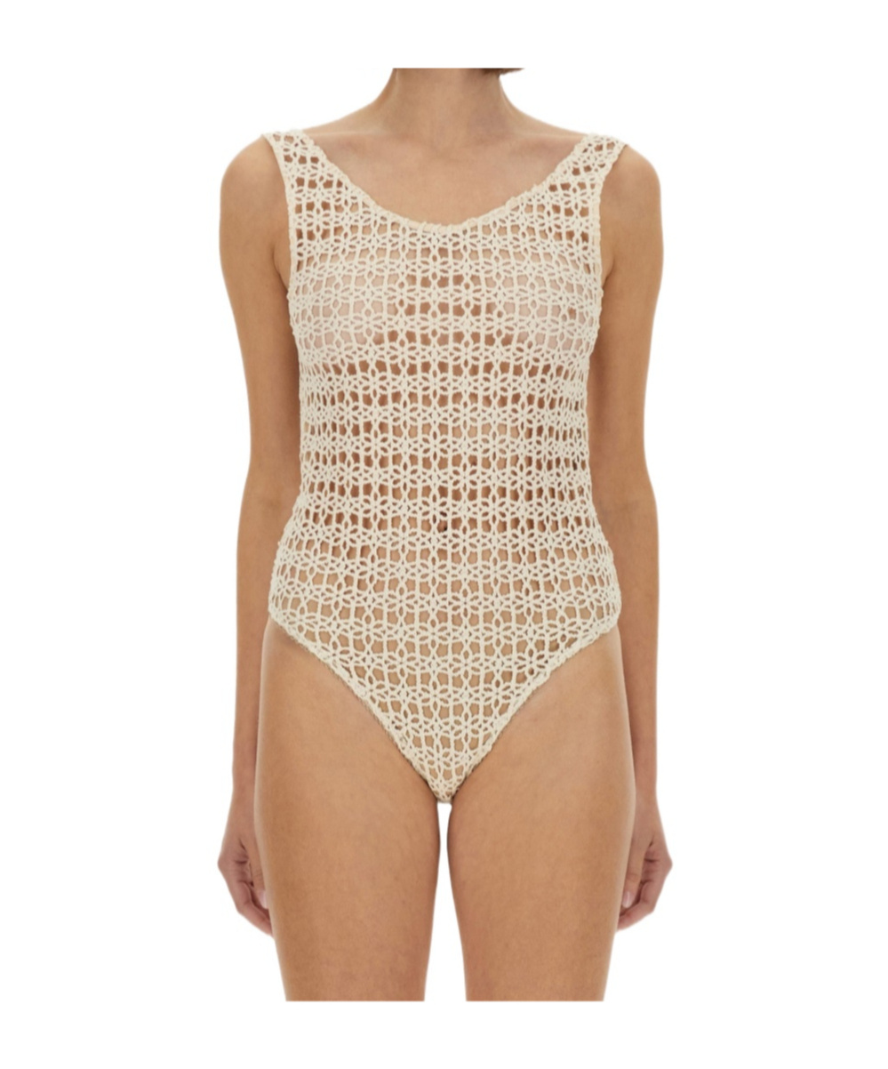 Alysi Crew Neck Bodysuit
