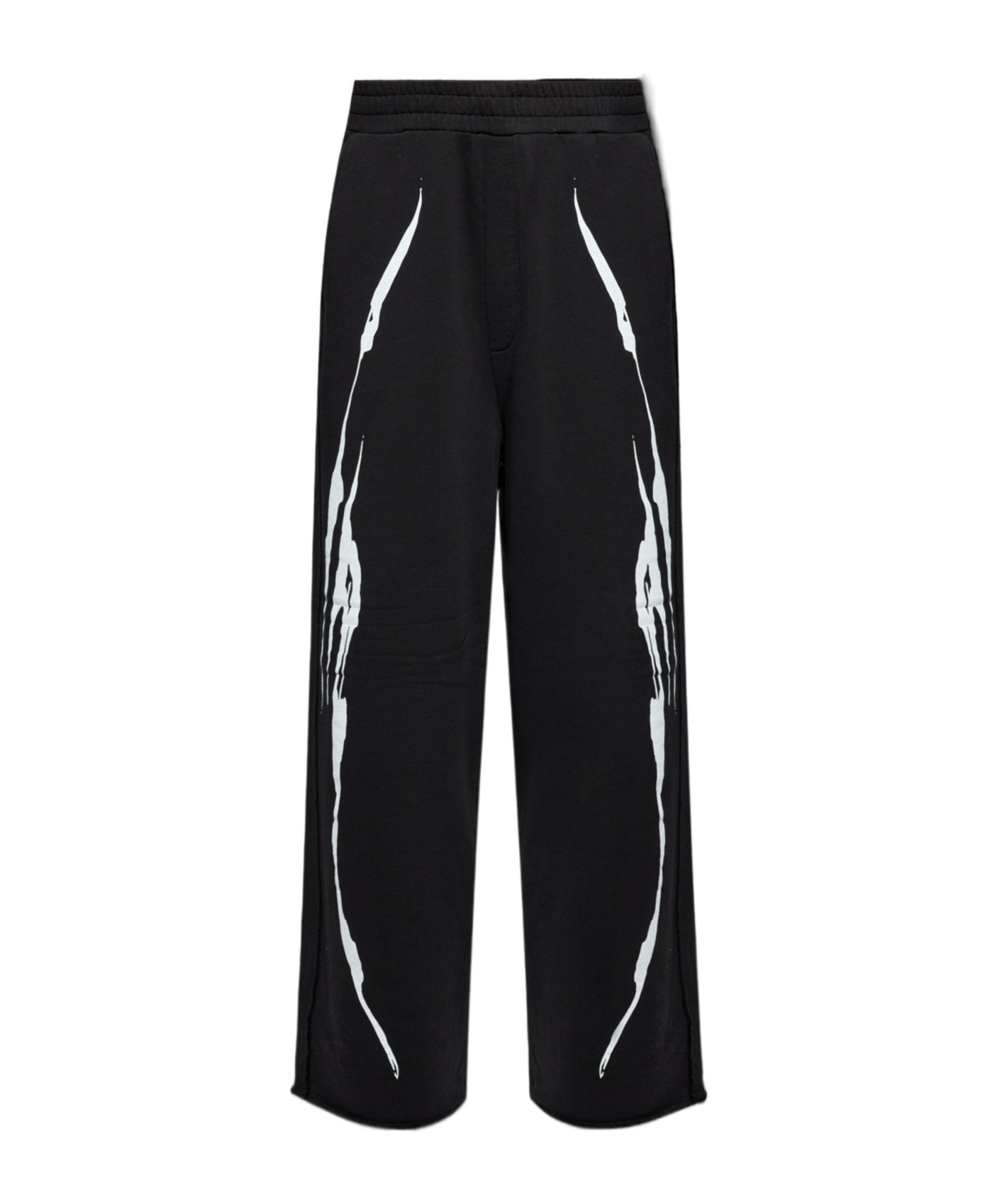 44 Label Group Elastic Waist Sweatpants In Black