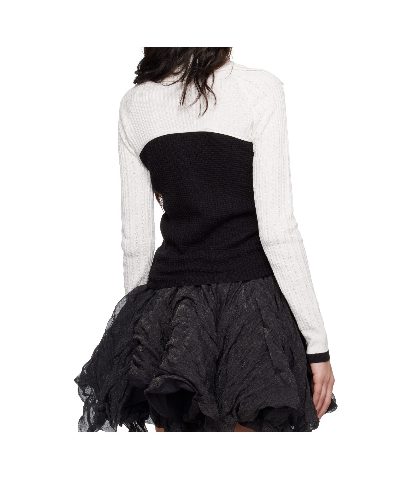 Kiko Kostadinov Rover Knit Cardigan In Black