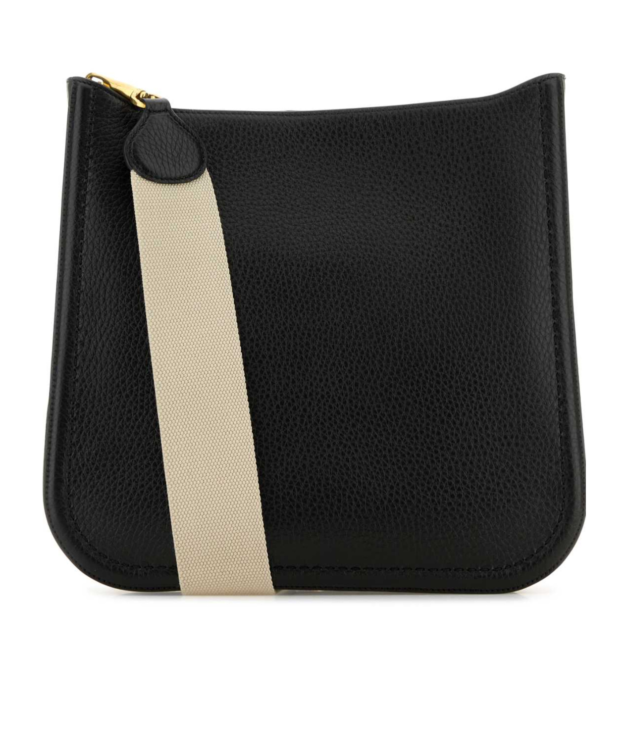 Valentino Alltime Logo Plaque Shoulder Bag In Black