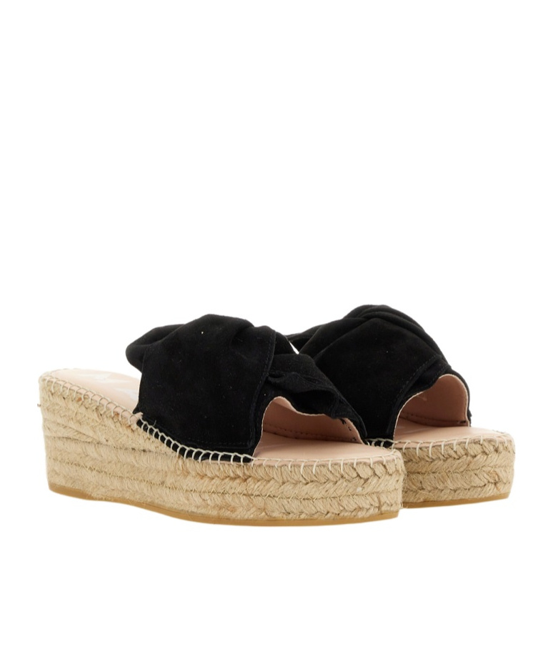 Manebi Manebí Knot Sandal In Black