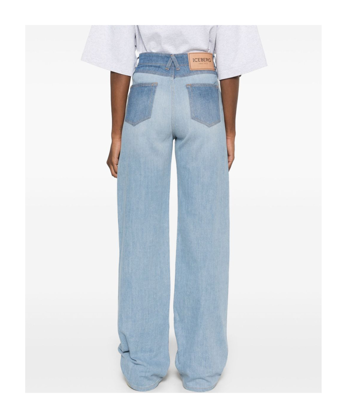 Iceberg Two-tone Jeans