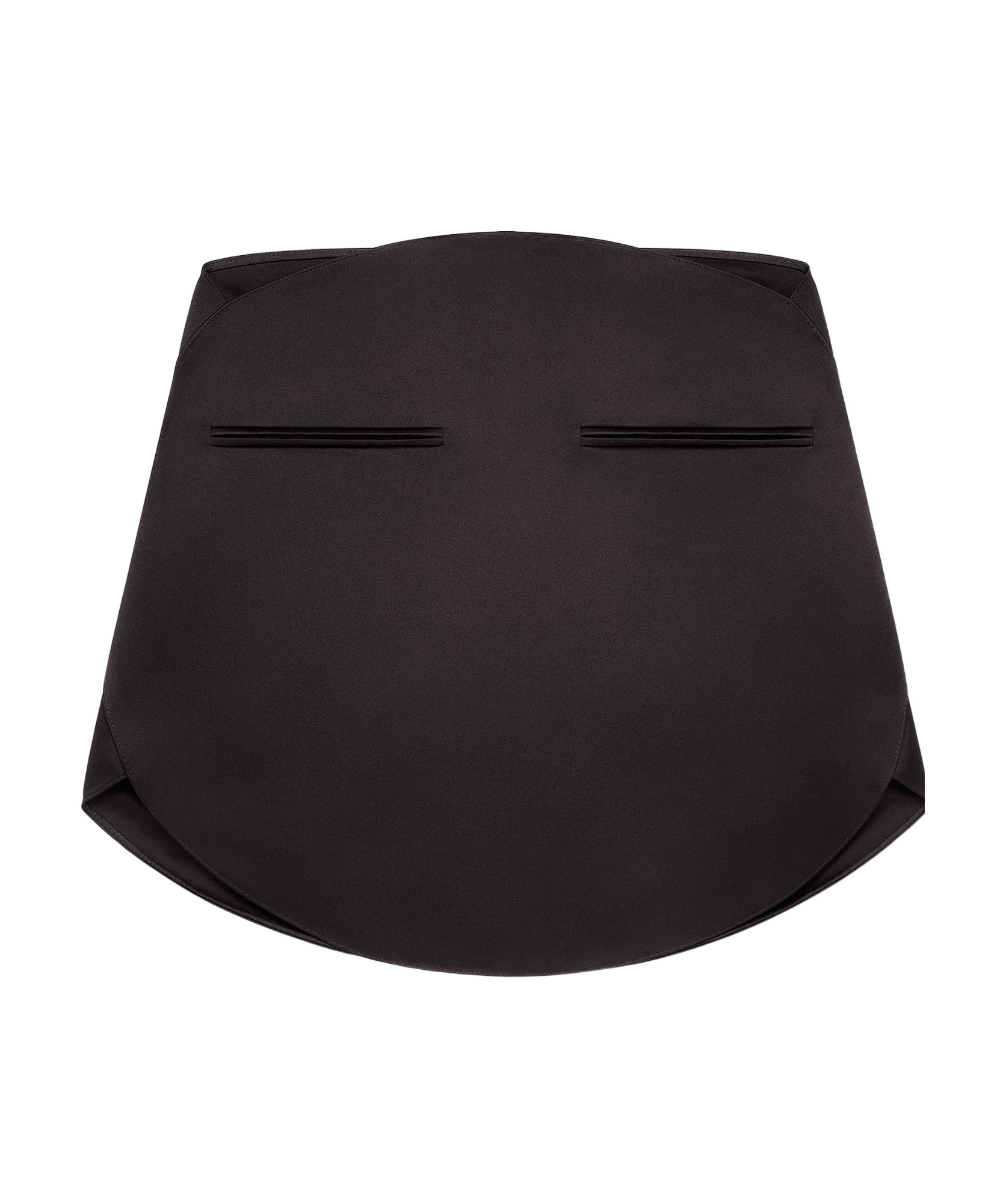 Courrèges Satin Mini Skirt