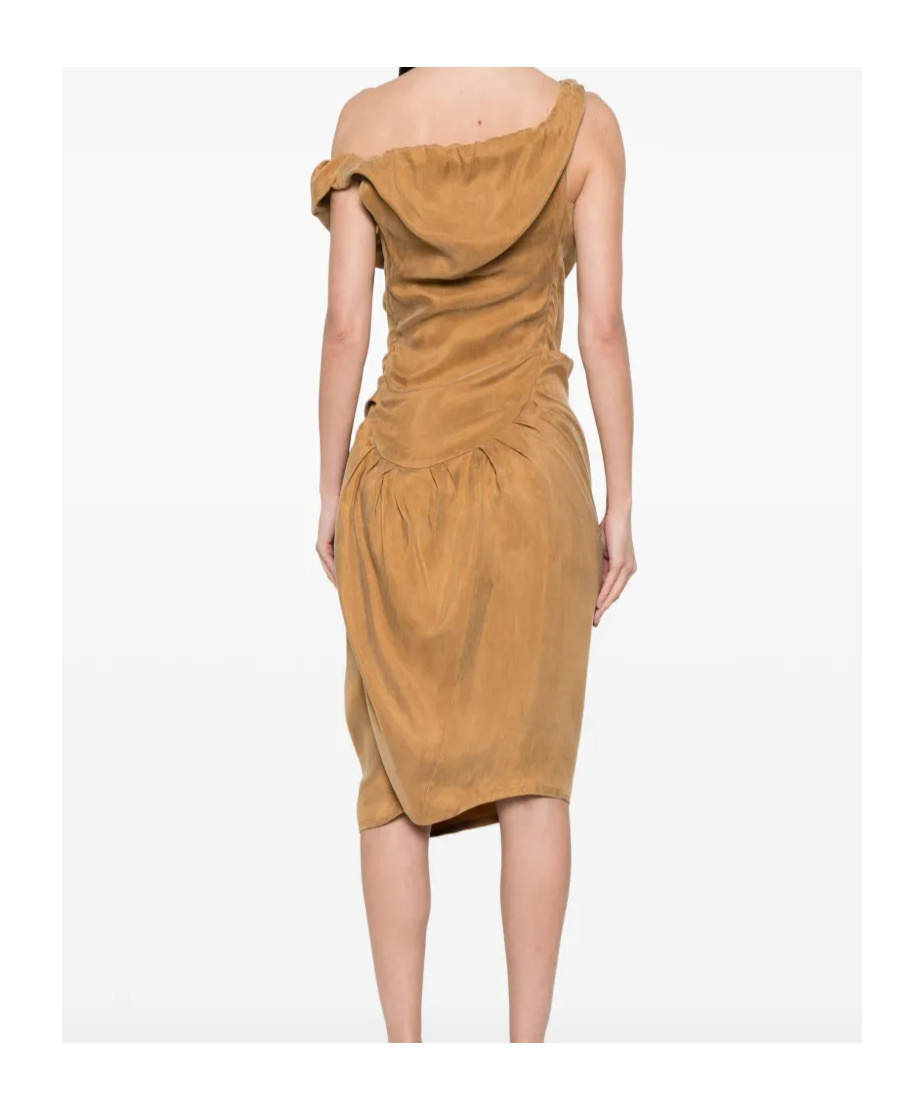 Vivienne Westwood Ginnie Pencil Maxi Dress In Nude