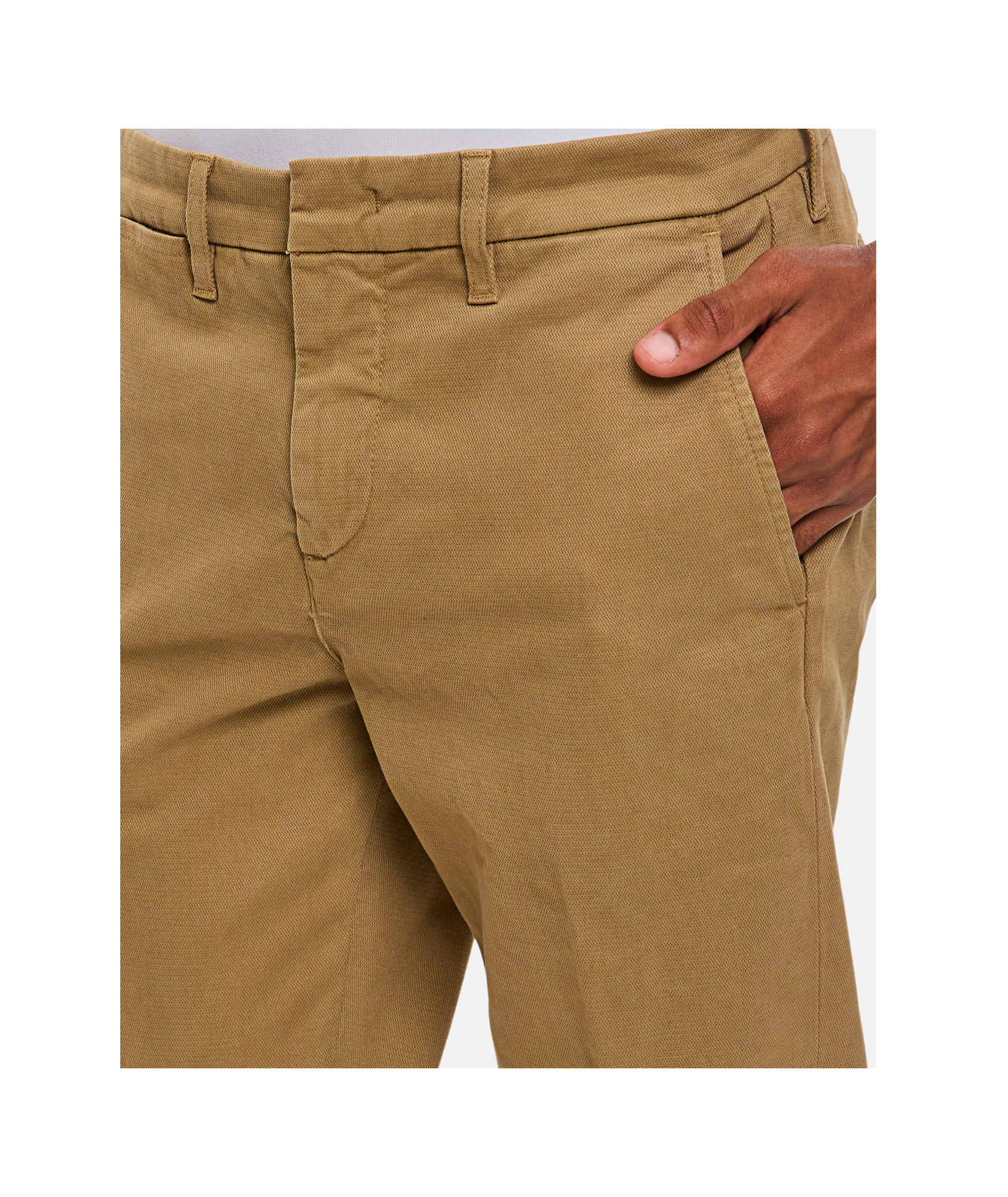 Fay Capri Pant In Brown