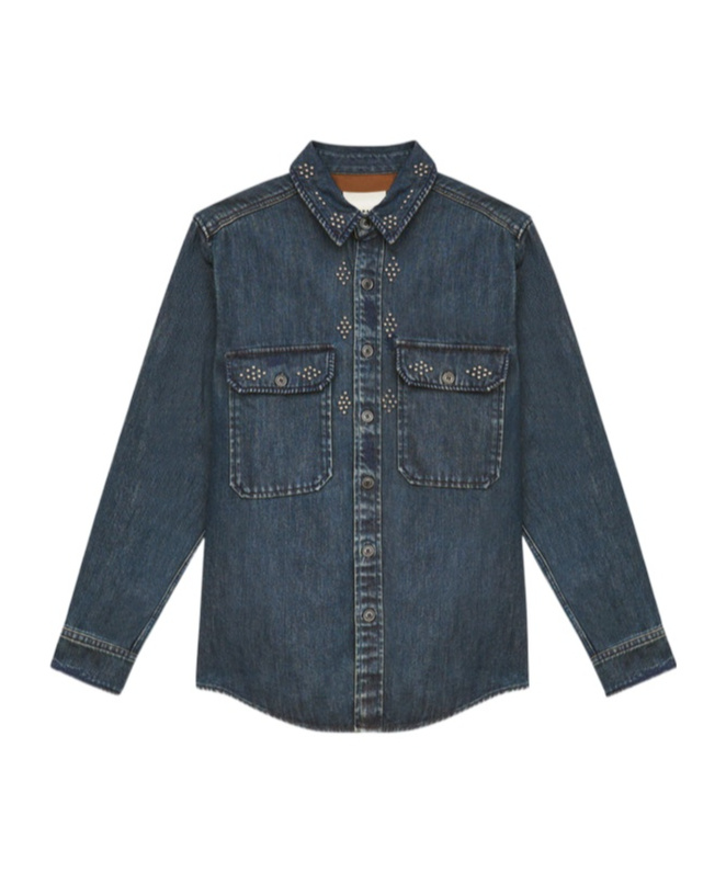 Isabel Marant Osco Shirt In Blue
