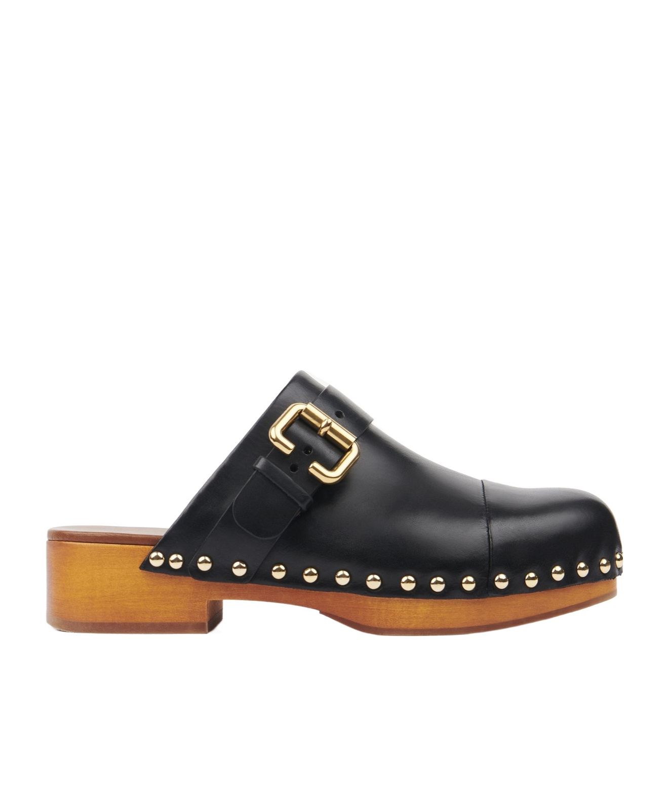 Chloé Women Jeannette Leather Clogs In Black